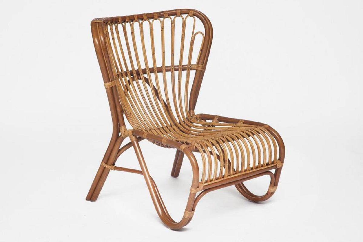 Изображение товара Кресло садовое Tetchair Andersen 80 см х 64 см х 80 см ротанг коричневый