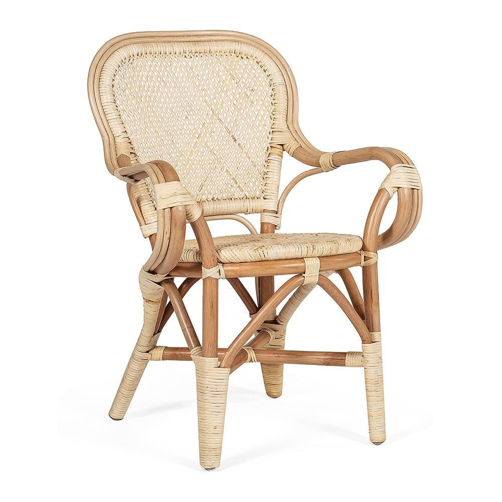 Изображение товара Кресло садовое Tetchair Andersen 79 см х 55 см х 58 см ротанг коричневый
