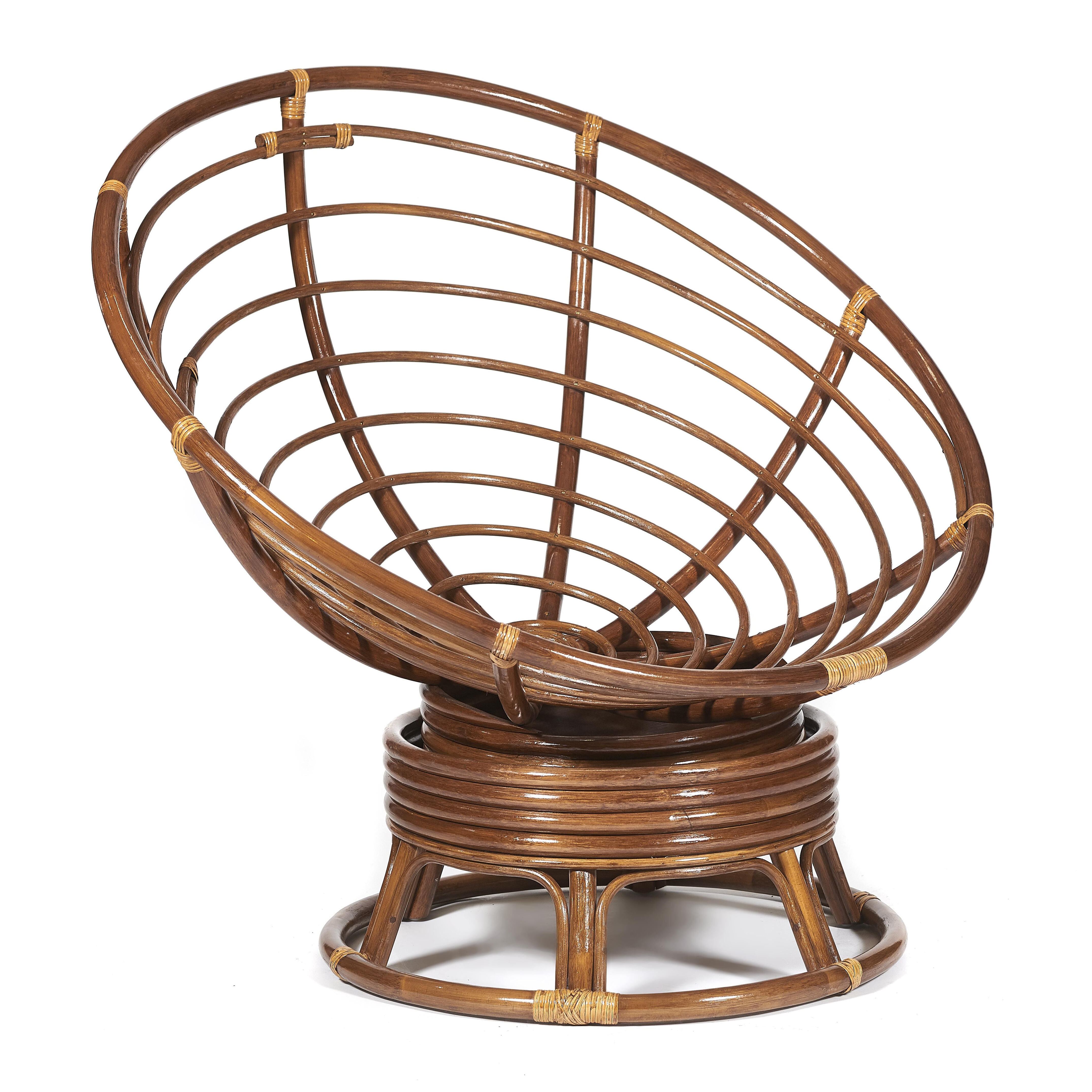 Изображение товара Кресло садовое Tetchair Papasan 115 см х 98 см х 97 см коричневый