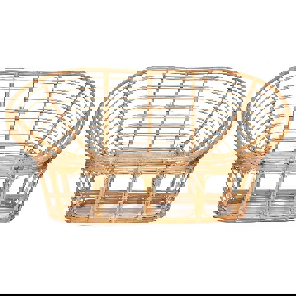 Изображение товара Кресло садовое Tetchair Mamasan из ротанга 2 места светло-коричневое