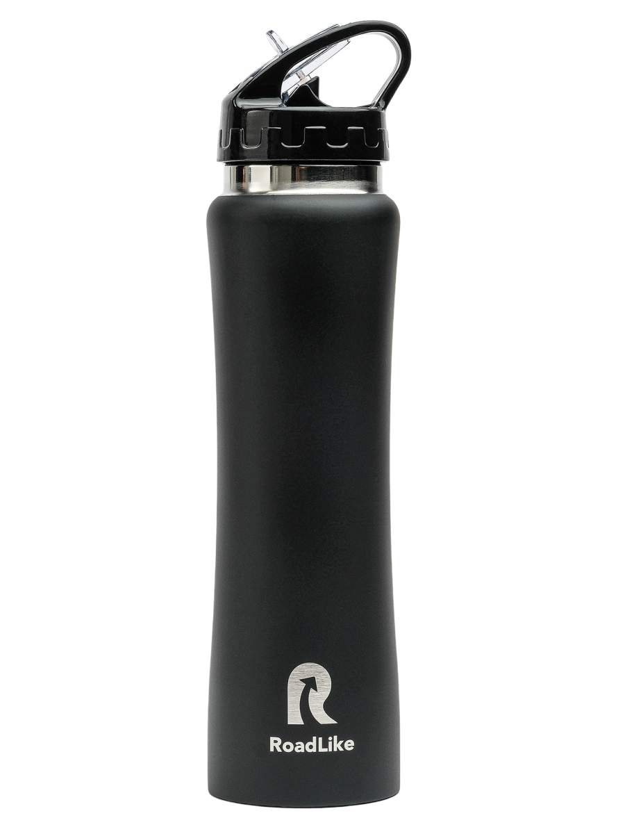 Изображение товара Термокружка Roadlike bottle 500 мл черная нержавеющая сталь