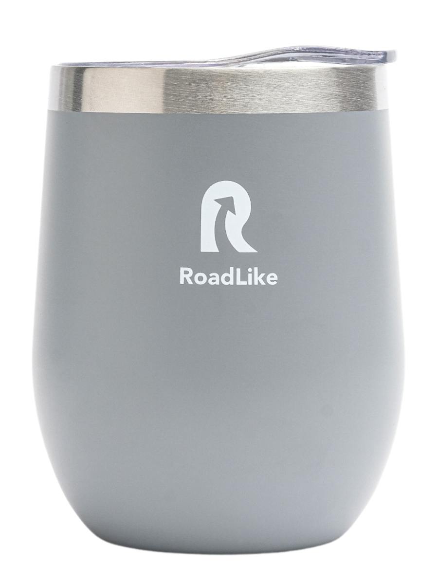 Изображение товара Термокружка Roadlike Mug 350 мл из нержавеющей стали серого цвета
