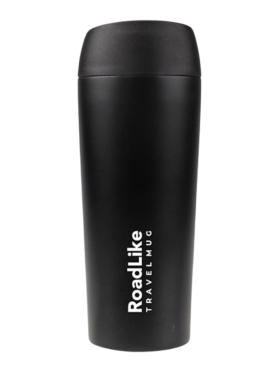 Изображение товара Термокружка RoadLike Travel Mug 450 мл черная из нержавеющей стали