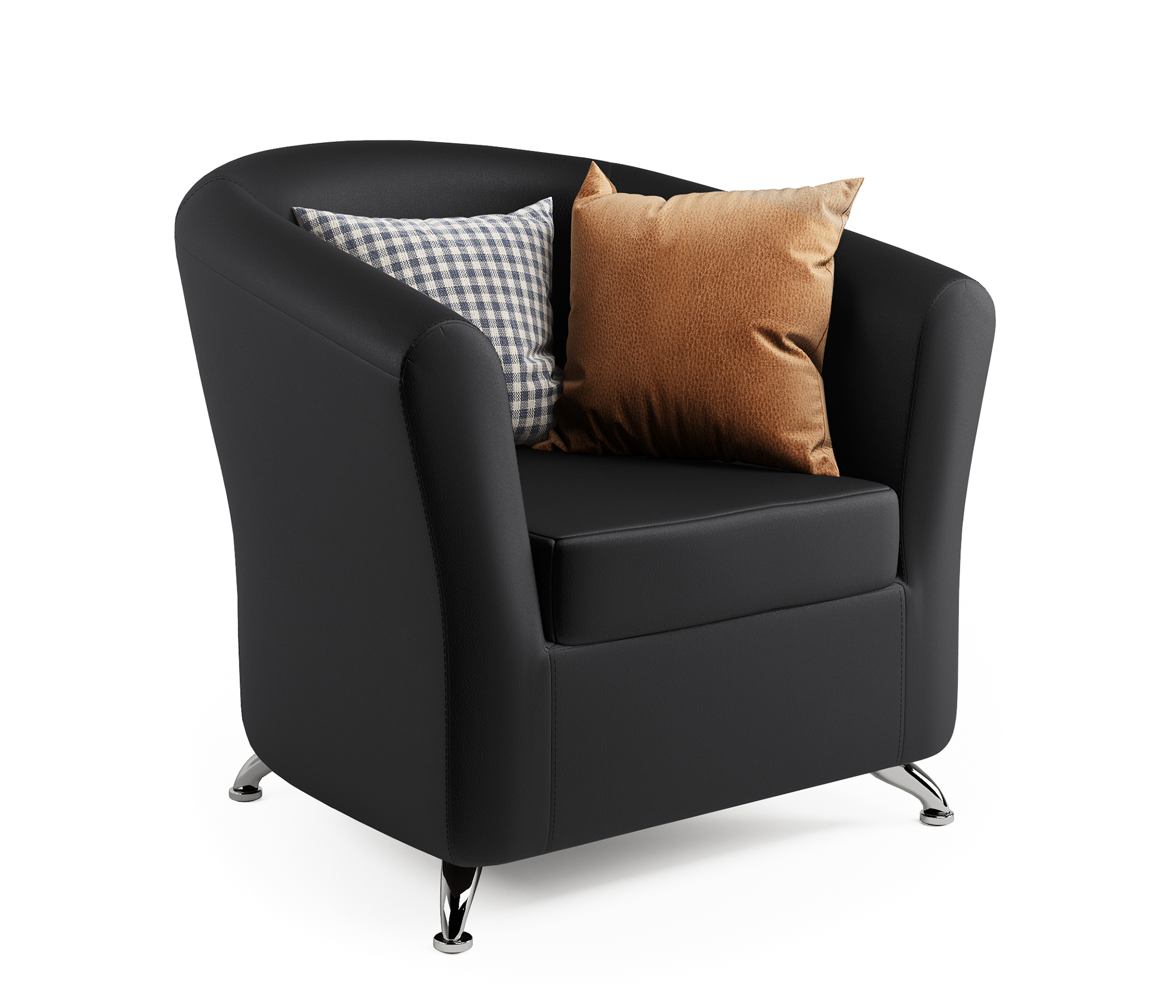 Изображение товара Кресло Шарм-Дизайн Евро черного цвета