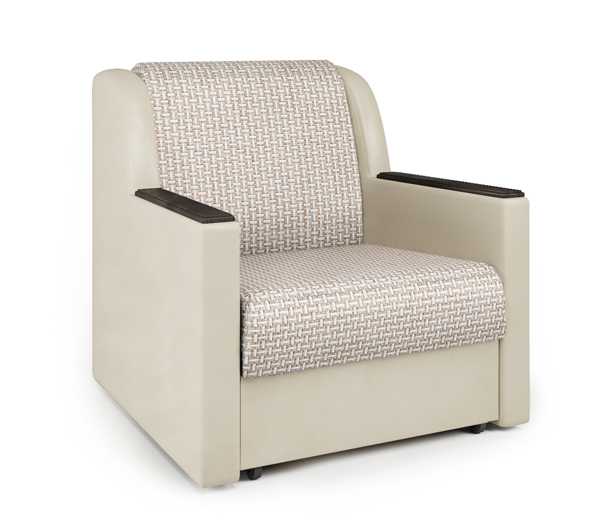 Изображение товара Кресло-кровать Шарм-Дизайн Аккорд Д 80 бежевый мебель для гостиной спальни и детской комнаты