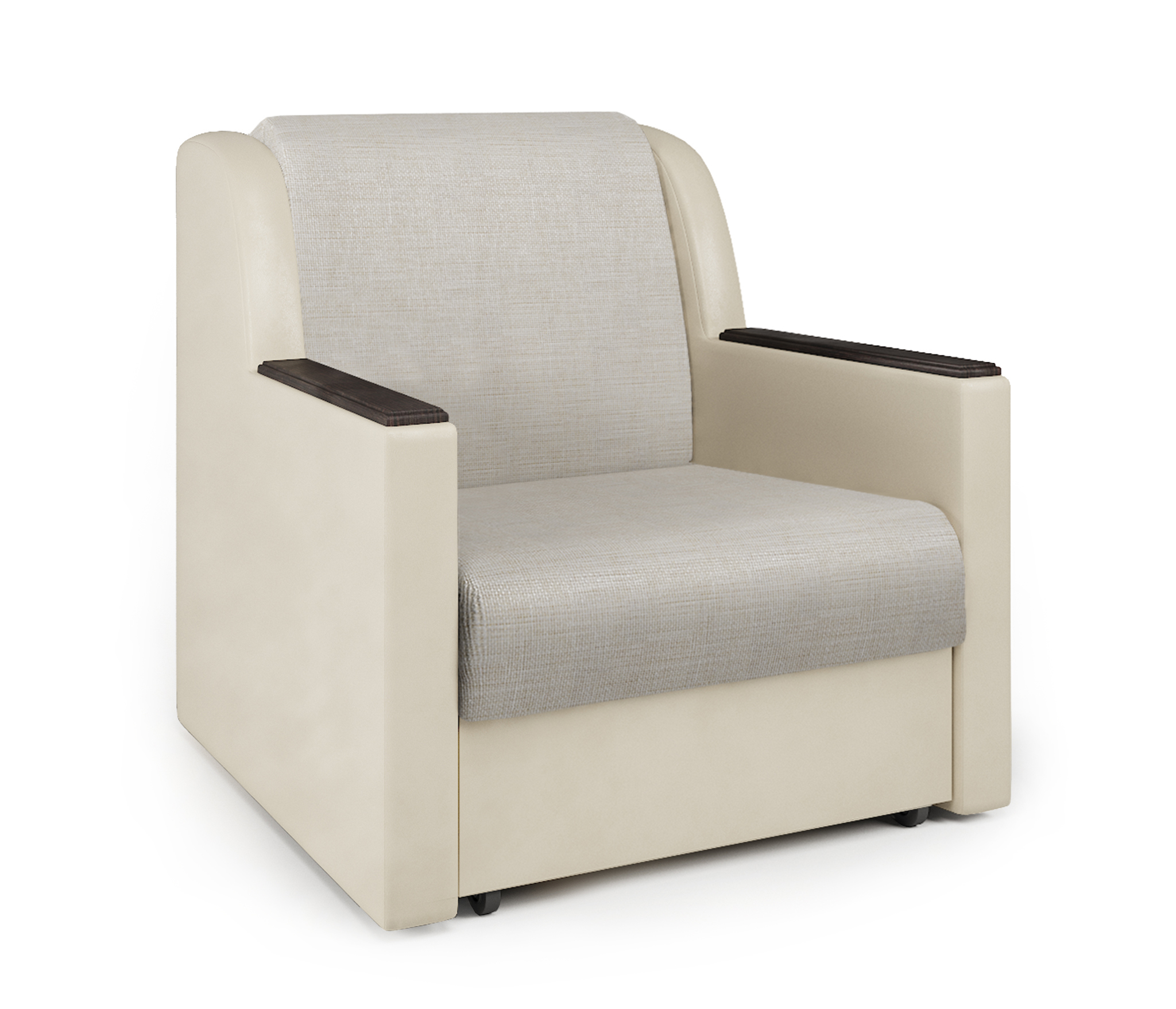 Изображение товара Кресло-кровать Шарм-Дизайн Аккорд Д 80 100x95x110 см цвет бежевый 170522036