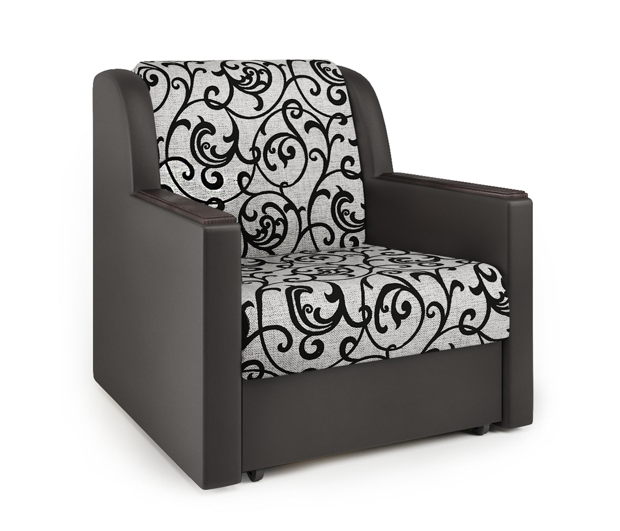 Изображение товара Кресло-кровать Шарм-Дизайн Аккорд Д 70 цвет коричневый/серый