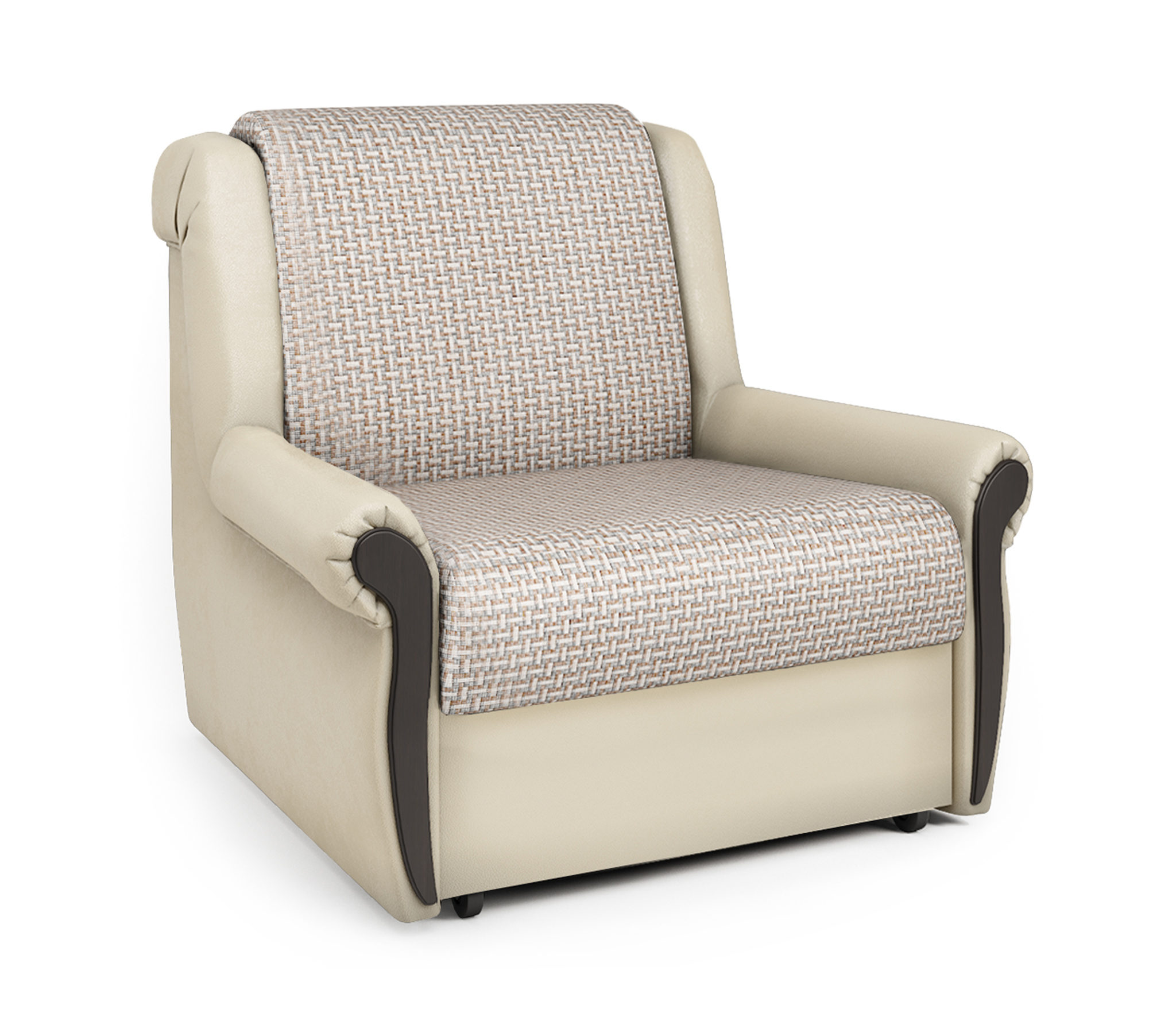 Изображение товара Кресло-кровать Шарм-Дизайн Аккорд М 80 бежевый для спальни и гостиной