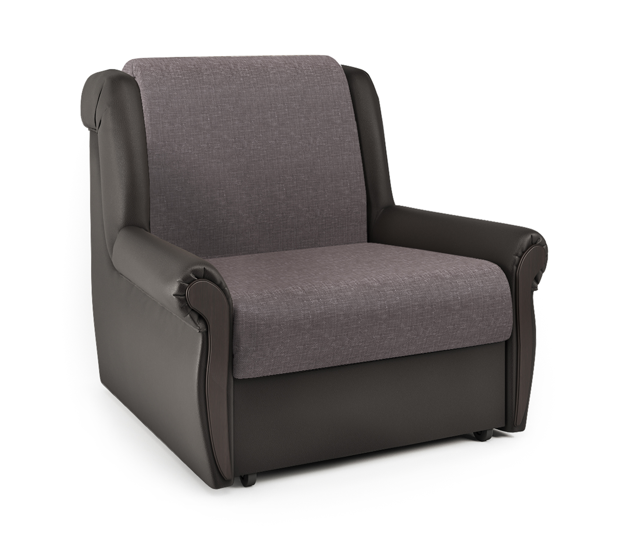 Изображение товара Кресло-кровать Шарм-Дизайн Аккорд М 90 120x95x110 см цвет коричневый 170522108