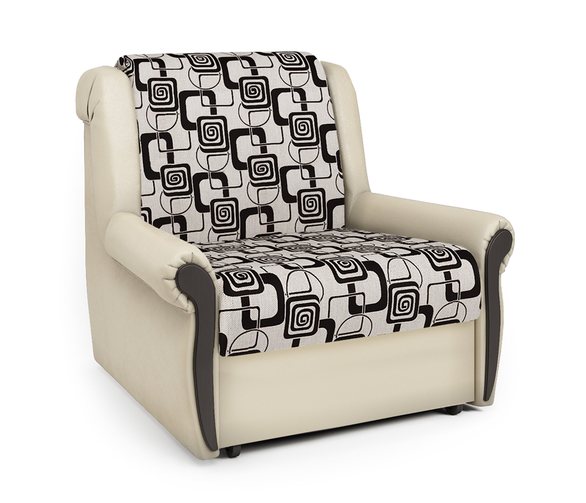 Изображение товара Кресло-кровать Шарм-Дизайн Аккорд М 90 бежевый для гостиной и спальни