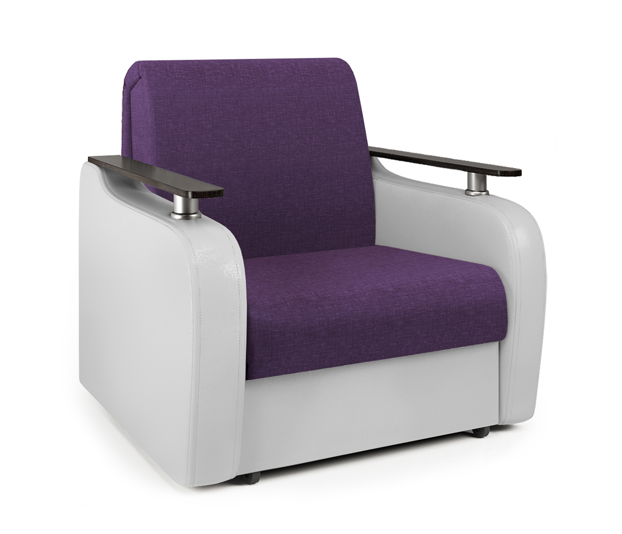 Изображение товара Кресло-кровать Шарм-Дизайн Гранд Д 80 104x95x110 см цвет фиолетовый 170522158
