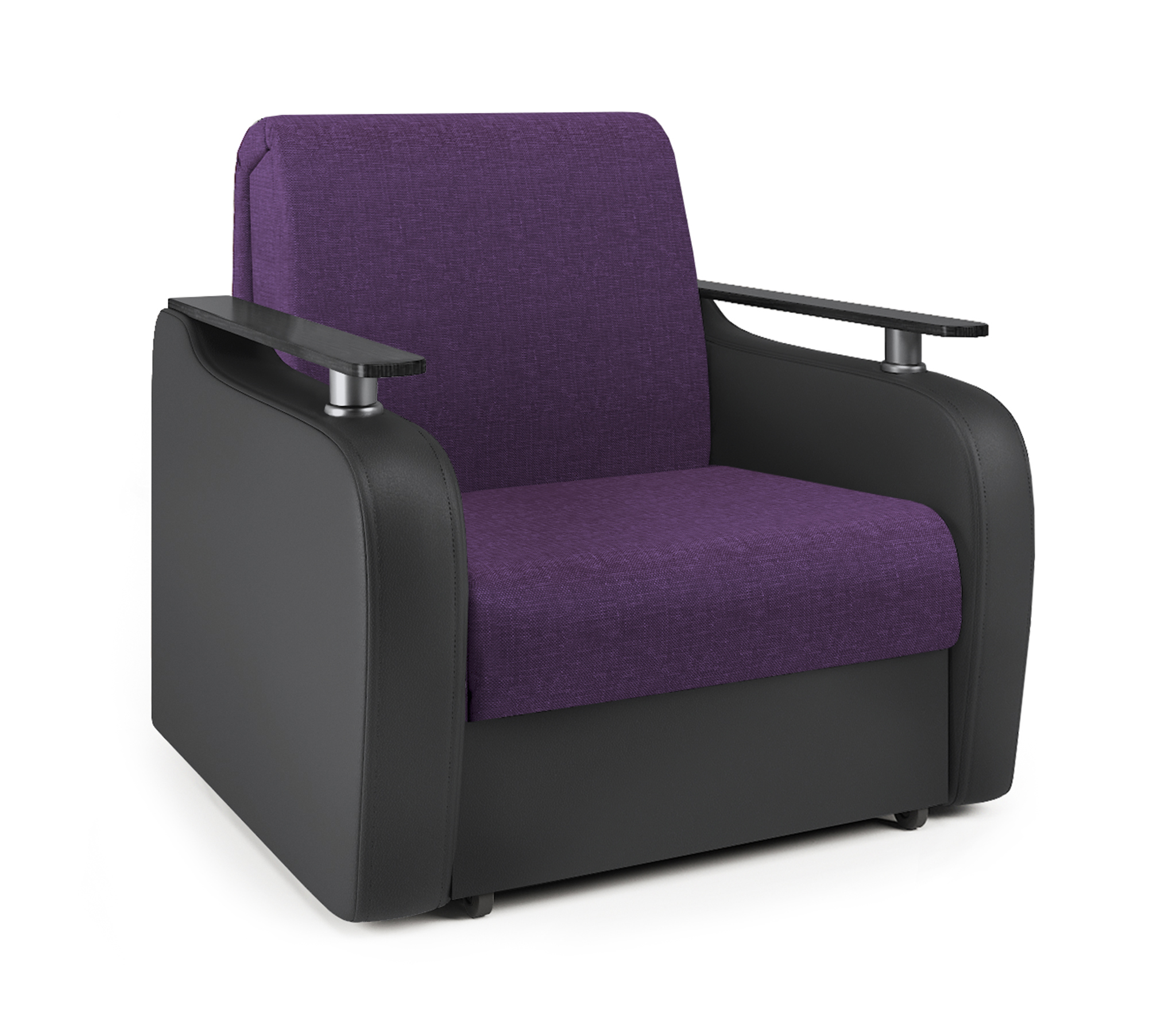 Изображение товара Кресло-кровать Шарм-Дизайн Гранд Д 90 фиолетовая мебель для отдыха и сна