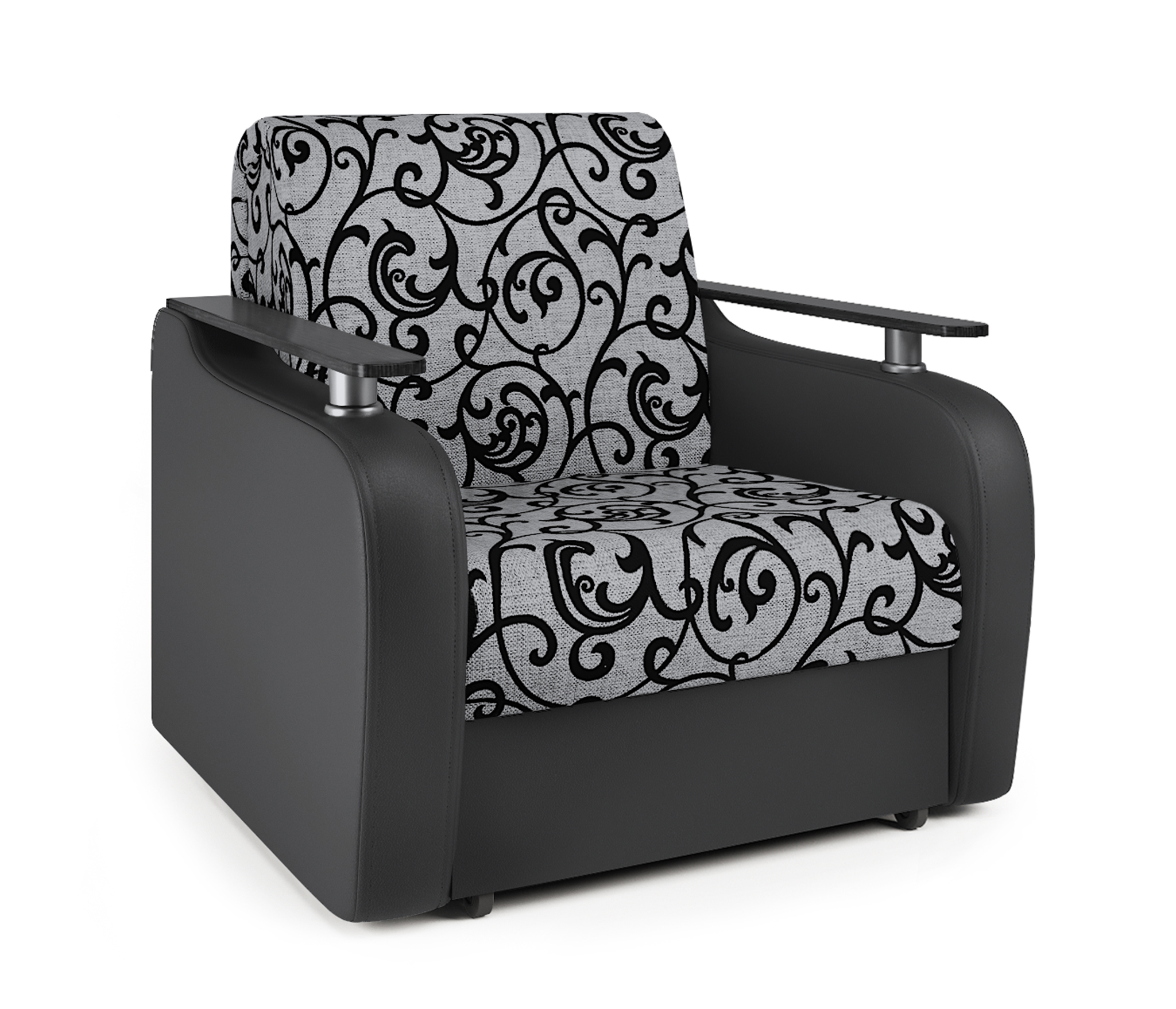 Изображение товара Кресло-кровать Шарм-Дизайн Гранд Д 90 серое 114x95x110 см