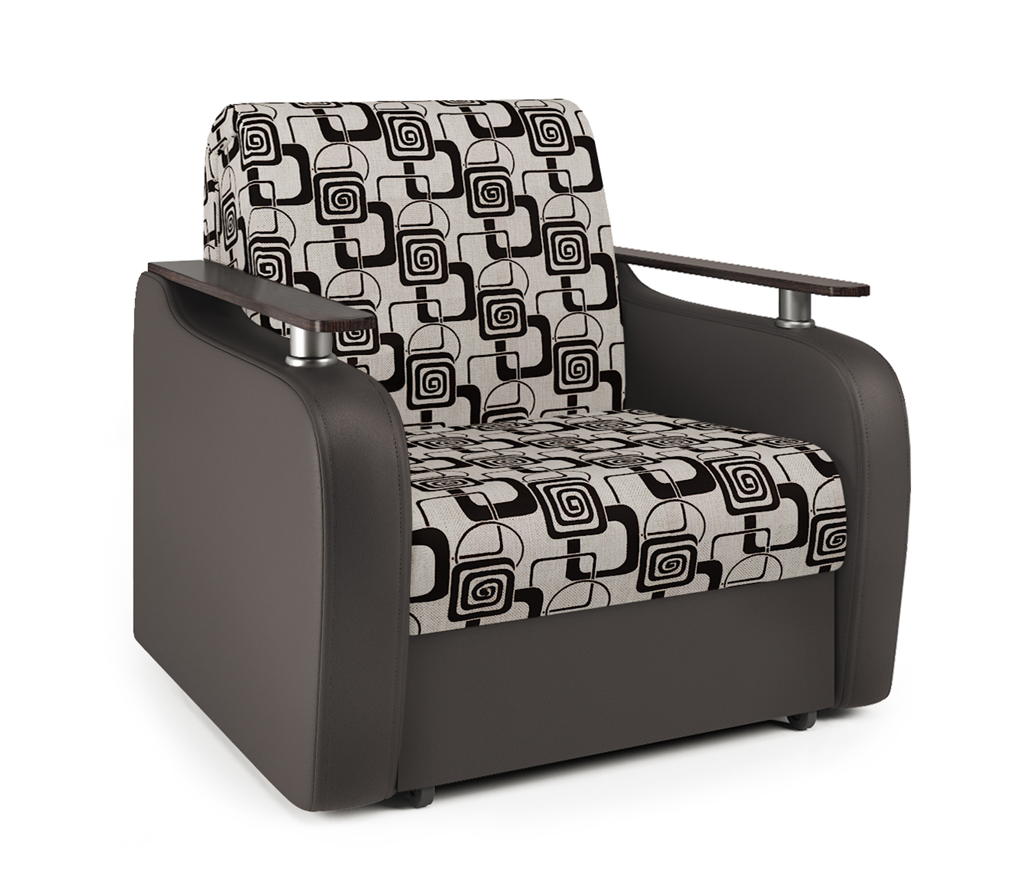 Изображение товара Кресло-кровать Шарм-Дизайн Гранд Д 90 бежевый с бельевым ящиком Россия