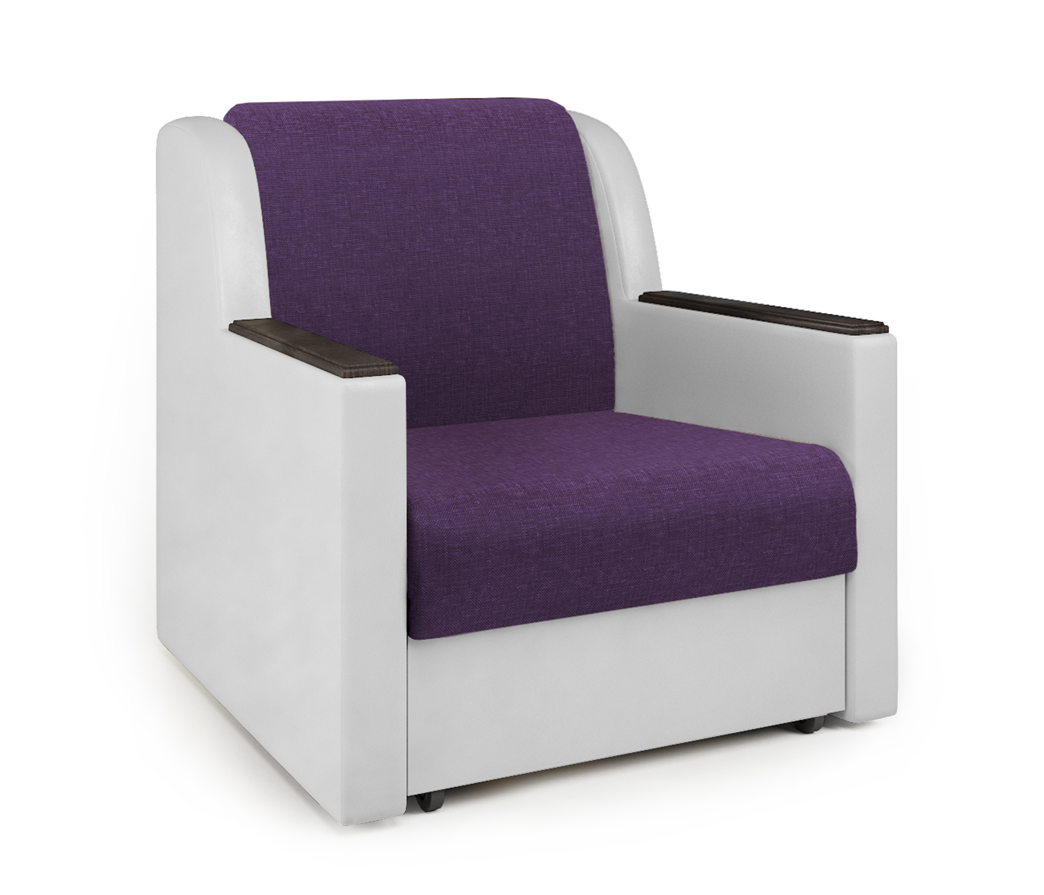 Изображение товара Кресло-кровать Шарм-Дизайн Аккорд Д 90 фиолетовое 110x95 см