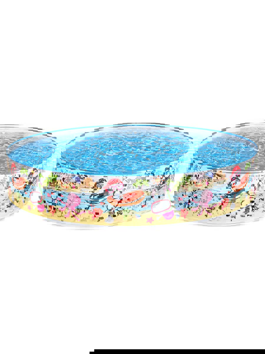 Изображение товара Бассейн детский Solmax SM90466 Морские обитатели 152[25см