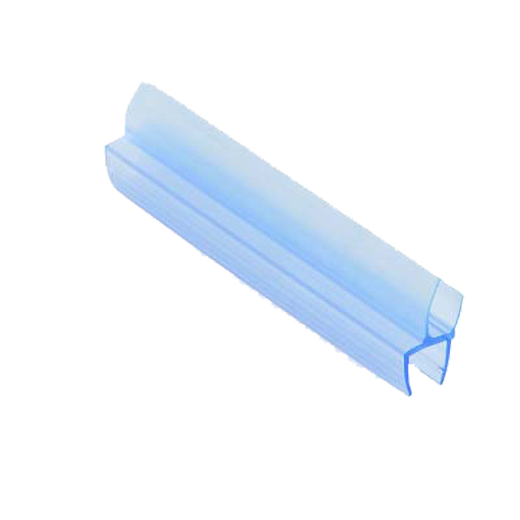 Изображение товара Напольный уплотнитель для душевой двери 8 мм - герметичный и прозрачный пластик