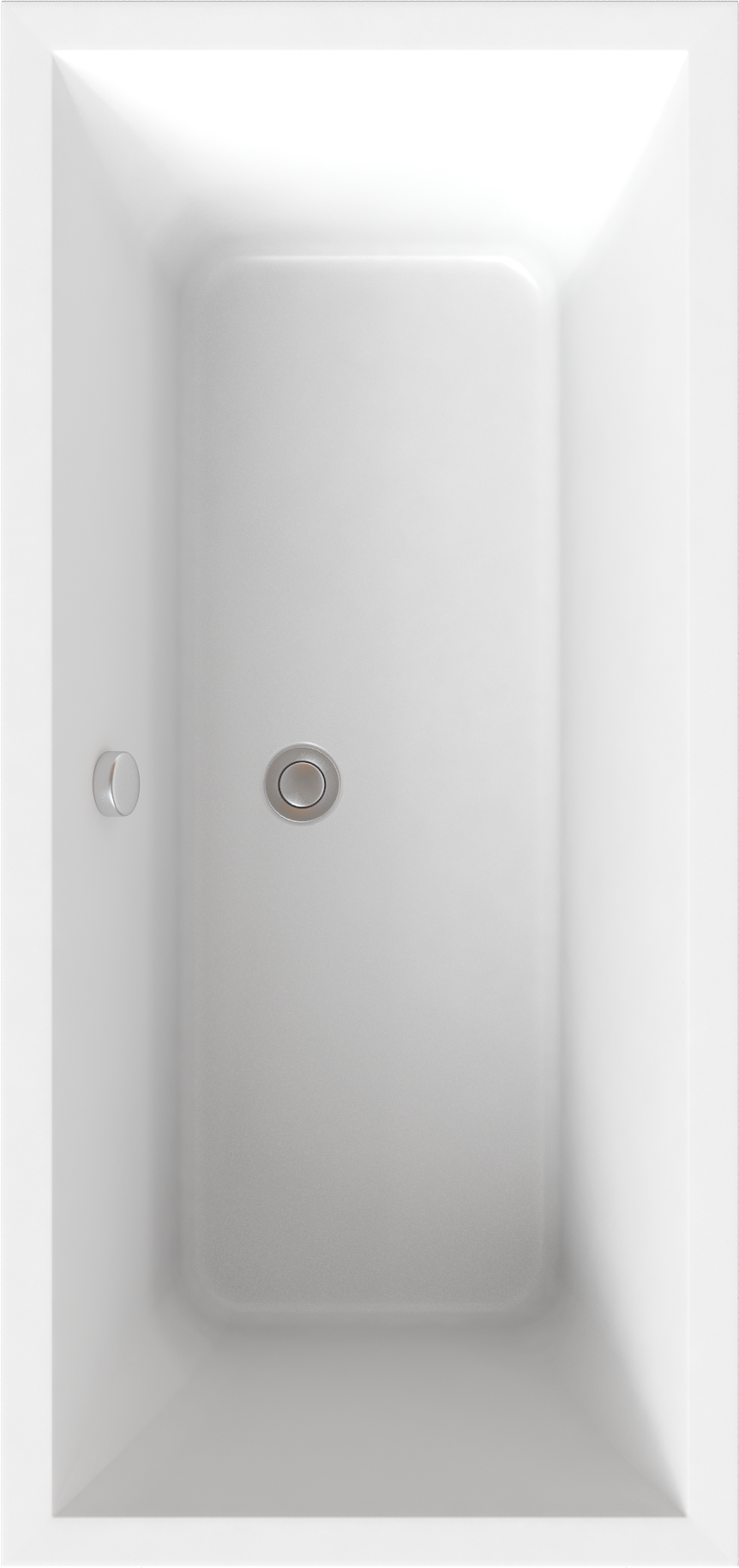 Изображение товара Ванна Lotus 170x80 см искусственный камень цвет серый