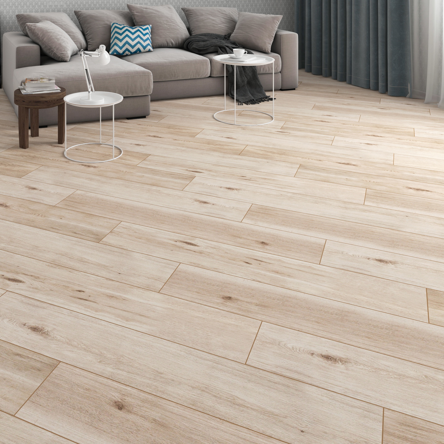 Изображение товара Ламинат Дуб Супремо 32 класса 8 мм с фаской и упаковкой 2.694 м²