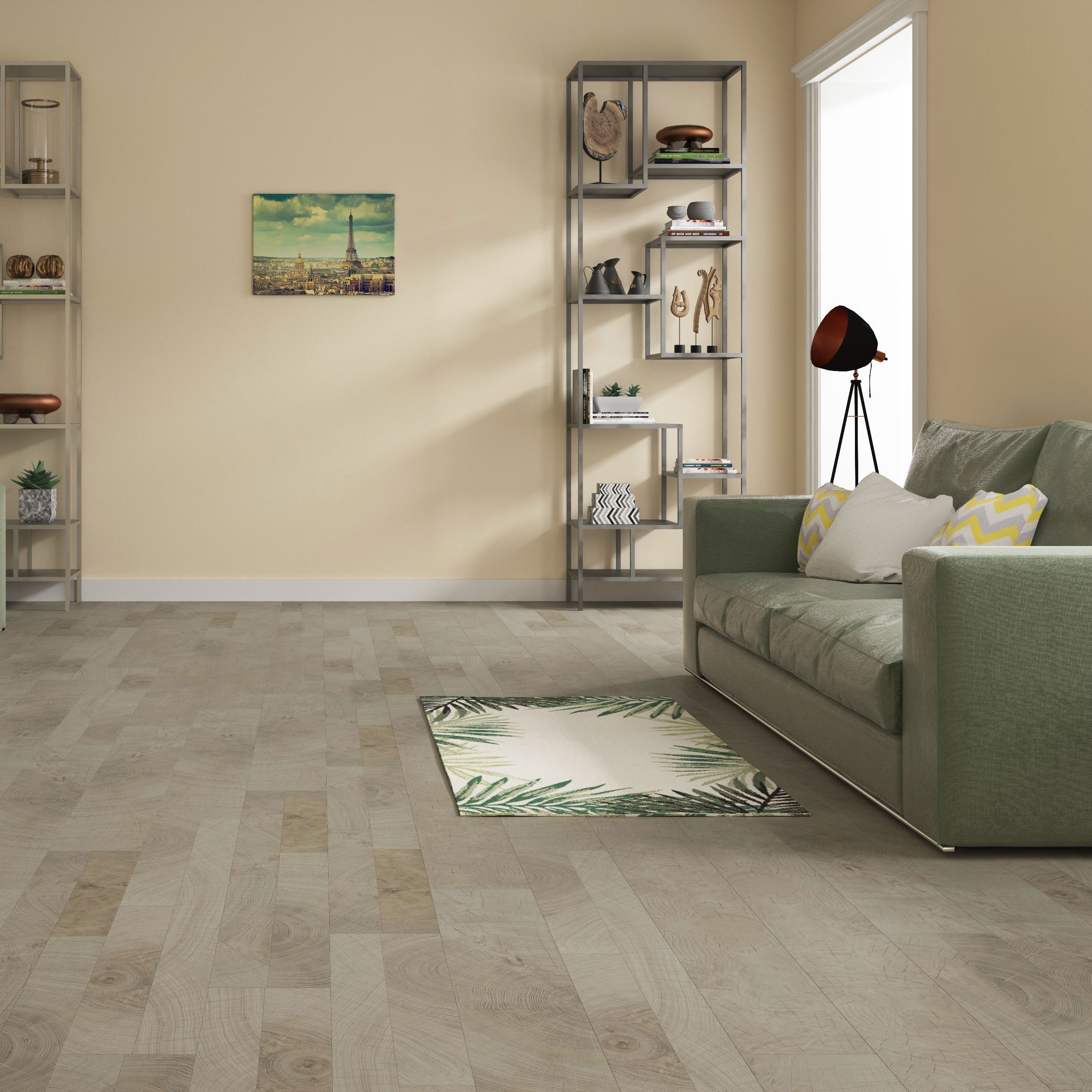 Изображение товара Ламинат Сосна Маркетри 33 класс 8 мм 2.153 м² паркетный стиль