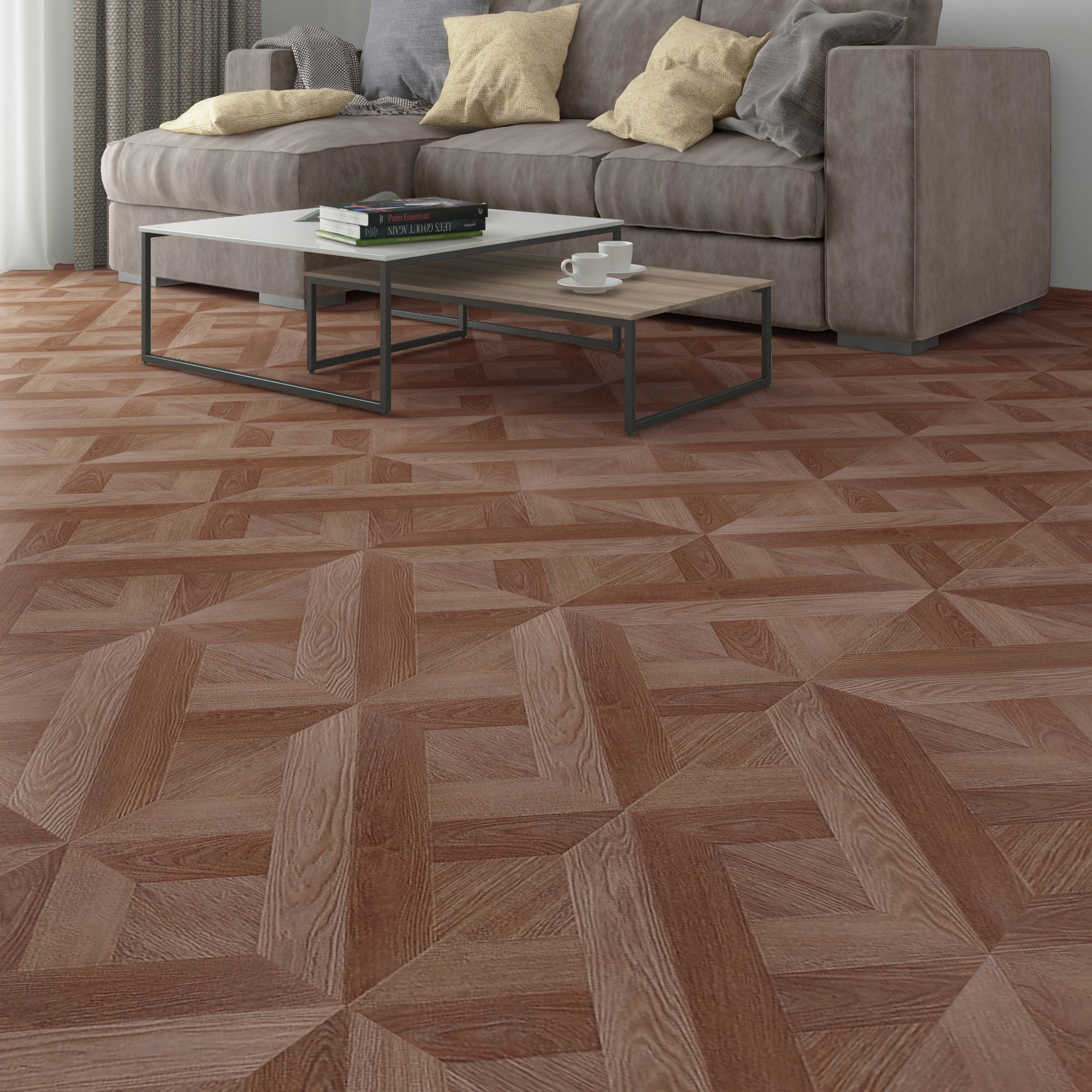 Ламинат «Классико Латина» 33 класс толщина 8 мм с фаской 2.89 м² ️ 