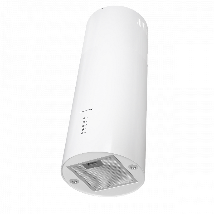 Изображение товара Современная островная кухонная вытяжка Maunfeld Lee Light Isla 35 1050 м³/ч белый