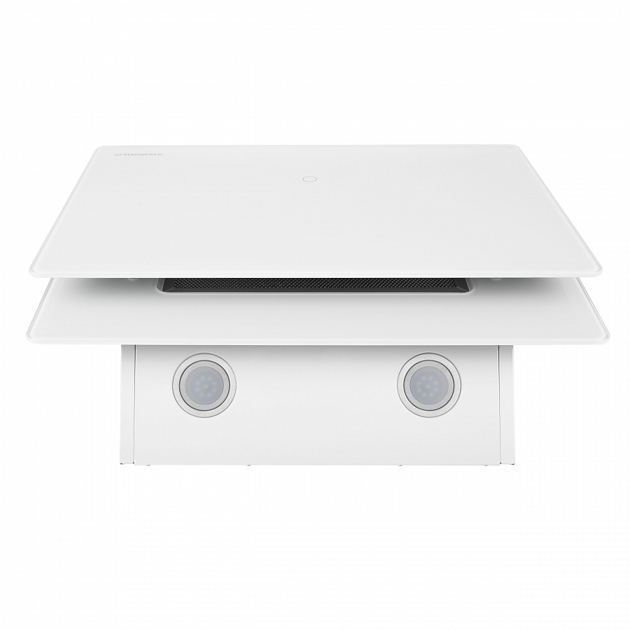 Изображение товара Кухонная вытяжка Maunfeld Emmy 60 белый наклонная 1050 м³/ч сенсорное управление