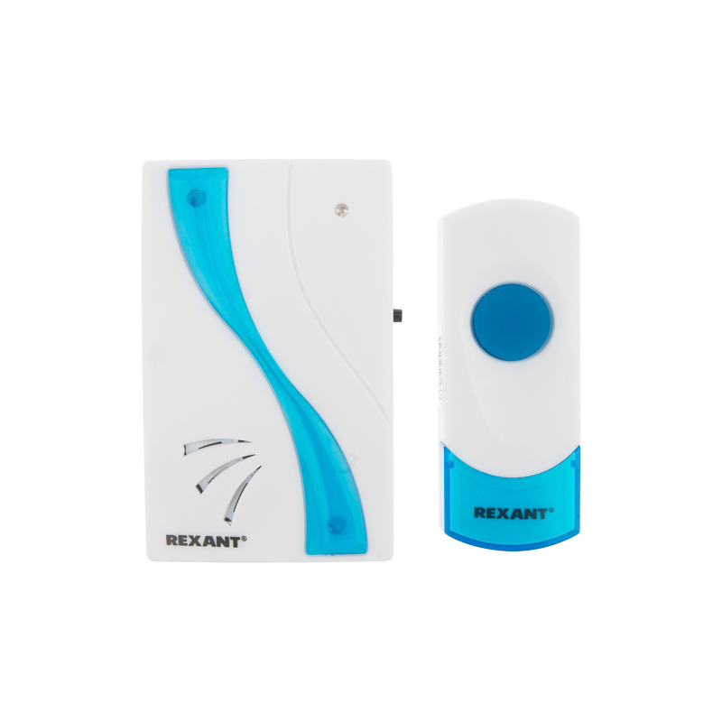 Изображение товара Дверной звонок беспроводной Rexant RX-2 1 мелодия цвет белый