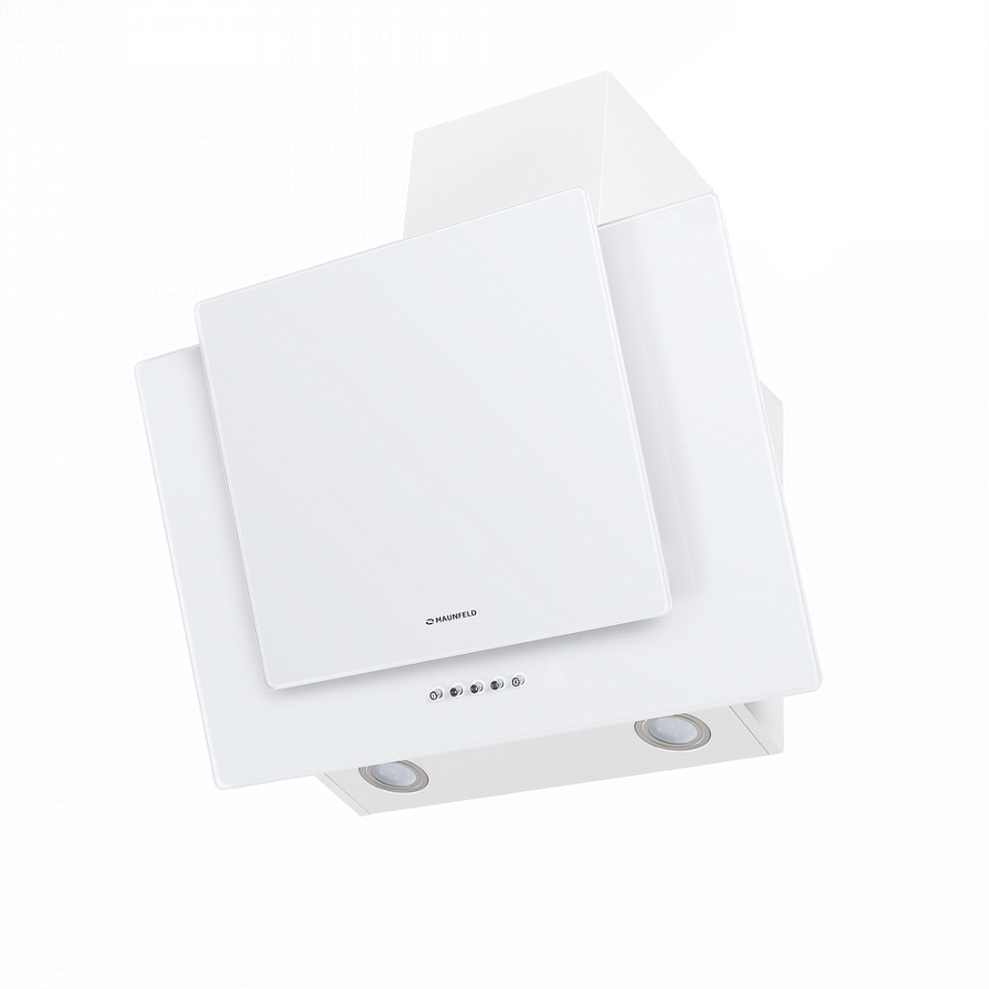 Изображение товара Кухонная вытяжка Maunfeld Wind Push 60 белая наклонная стильная