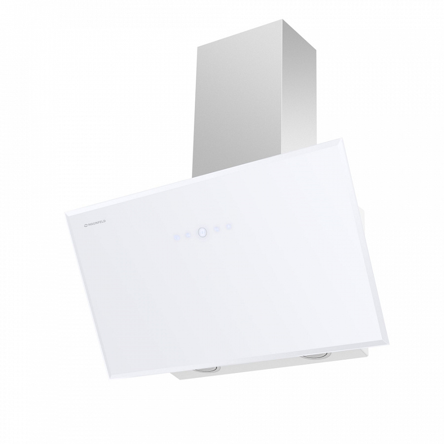 Изображение товара Кухонная вытяжка Maunfeld Topaz 60 белый наклонная с сенсорным управлением