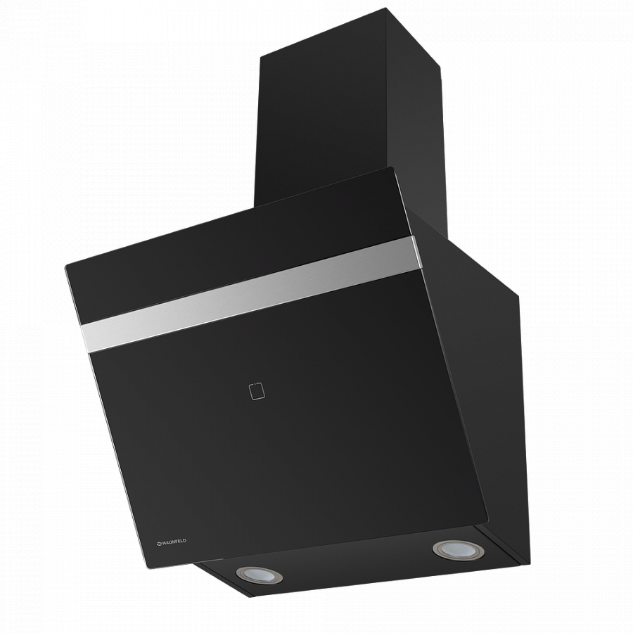 Изображение товара Кухонная вытяжка Maunfeld Medway 60 черный\вставка сатин