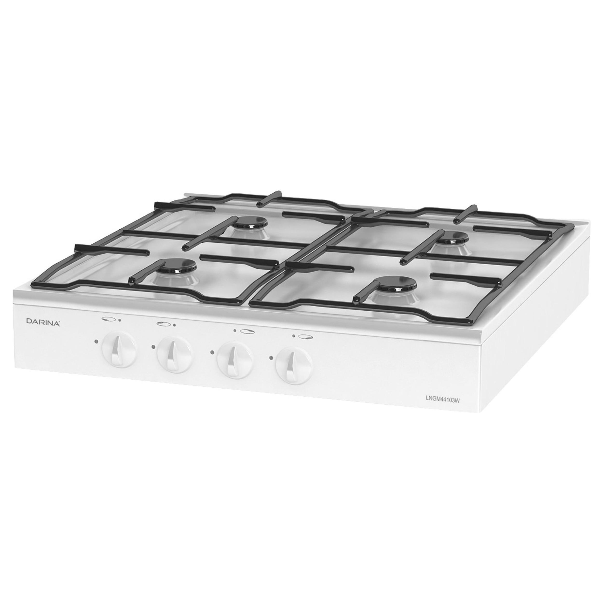 Изображение товара Газовая настольная плита Darina L NGM 441 03 W 50 см 4 конфорки цвет белый Изображение товара Газовая настольная плита Darina L NGM 441 03 W 50 см 4 конфорки цвет белый
