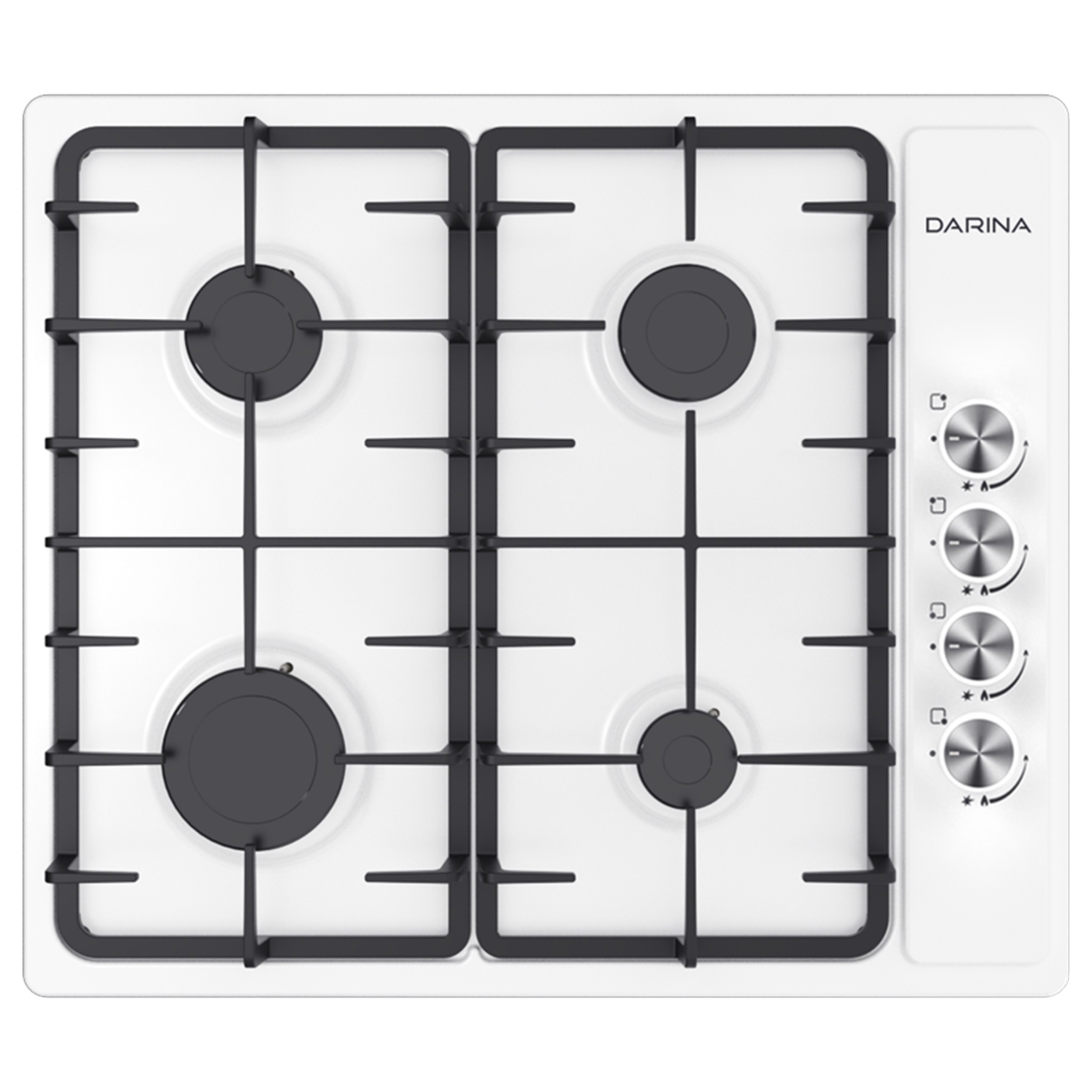 Изображение товара Газовая варочная панель Darina 1T1 BGM 341 11 W СП-00028434 59 см 4 конфорки цвет белый