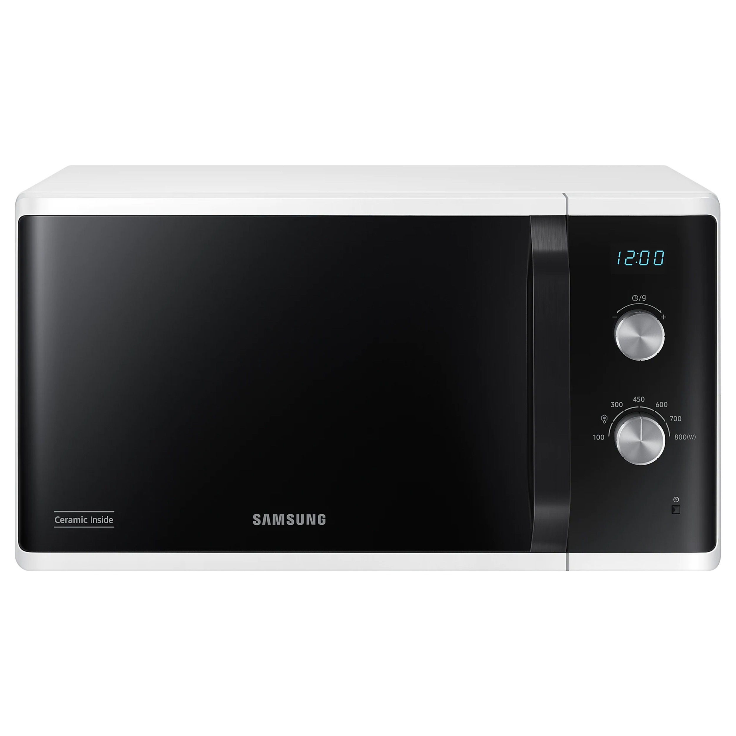 Изображение товара Микроволновая печь Samsung MS23K3614AW/BW Белая 23л 800Вт