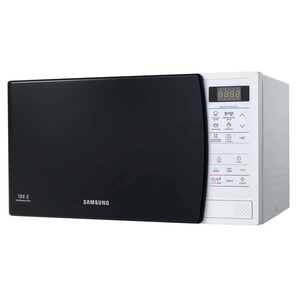 Изображение товара Микроволновая печь Samsung ME83KRW-1 с технологией трехстороннего распределения микроволн