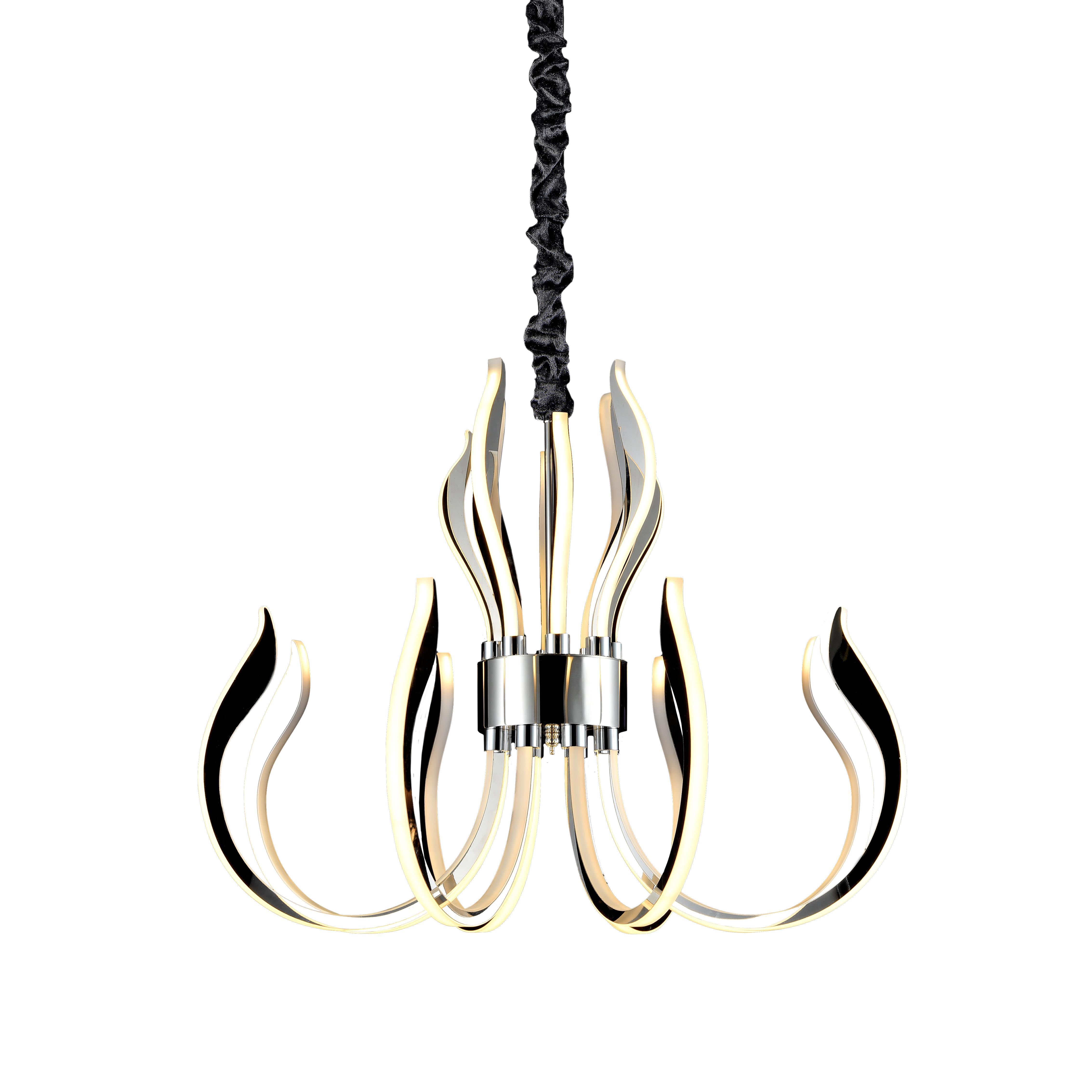 Изображение товара Люстра Mantra Versailles 5561 теплый белый свет цвет серебряный