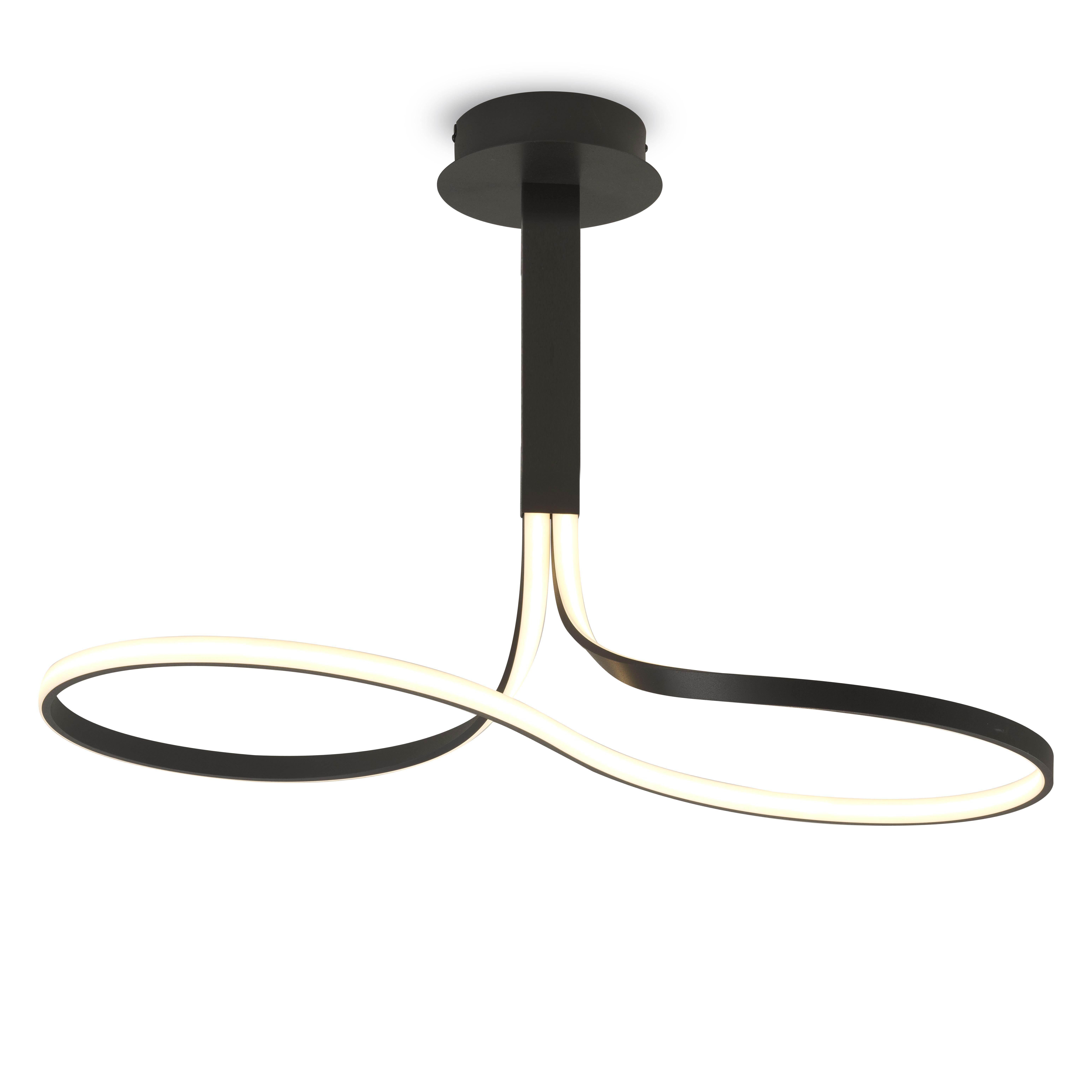 Изображение товара Люстра потолочная Mantra Nur 5707 коричневая современная дизайн 40 Вт