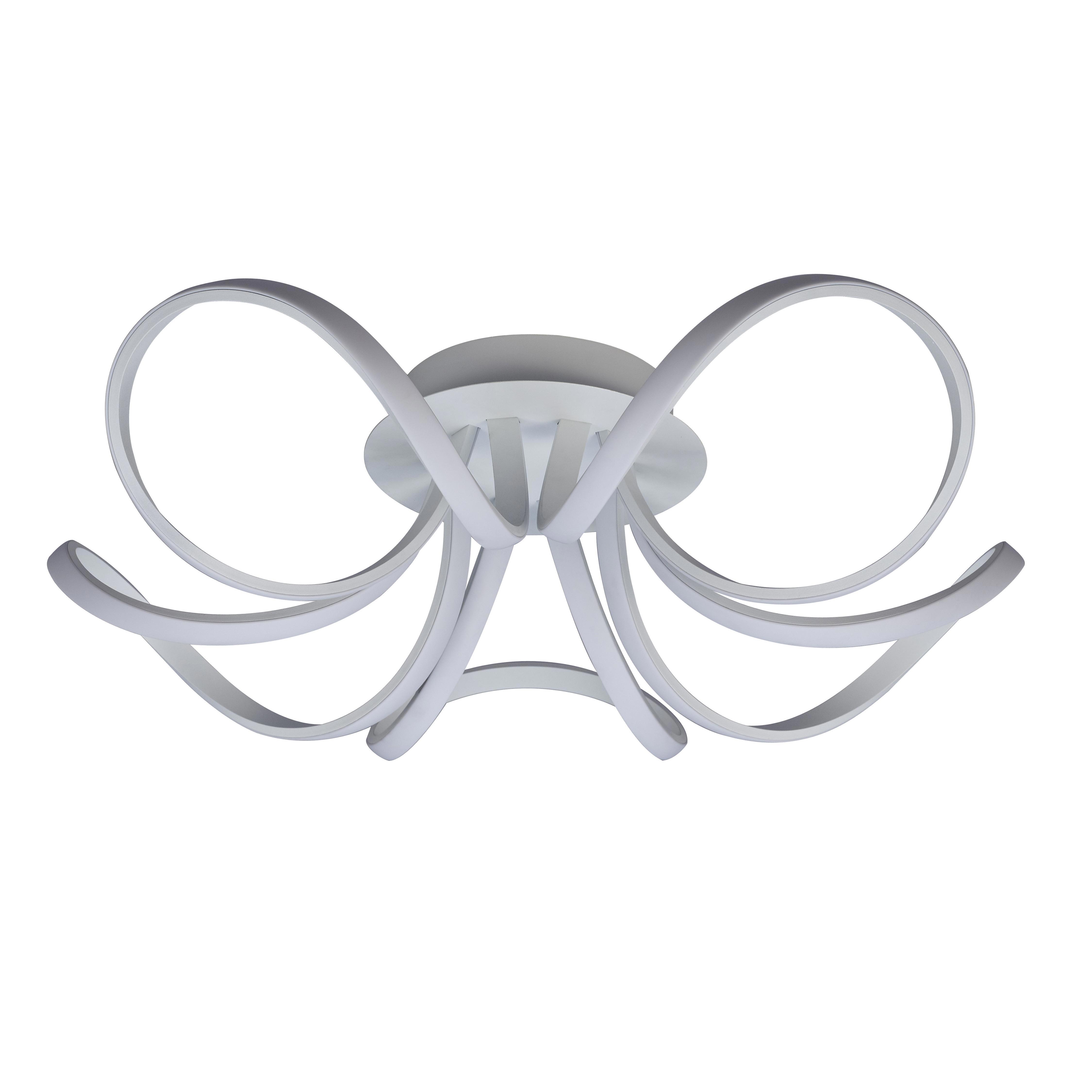 Изображение товара Потолочный светильник Mantra Knot Led 6037K белый современный дизайн