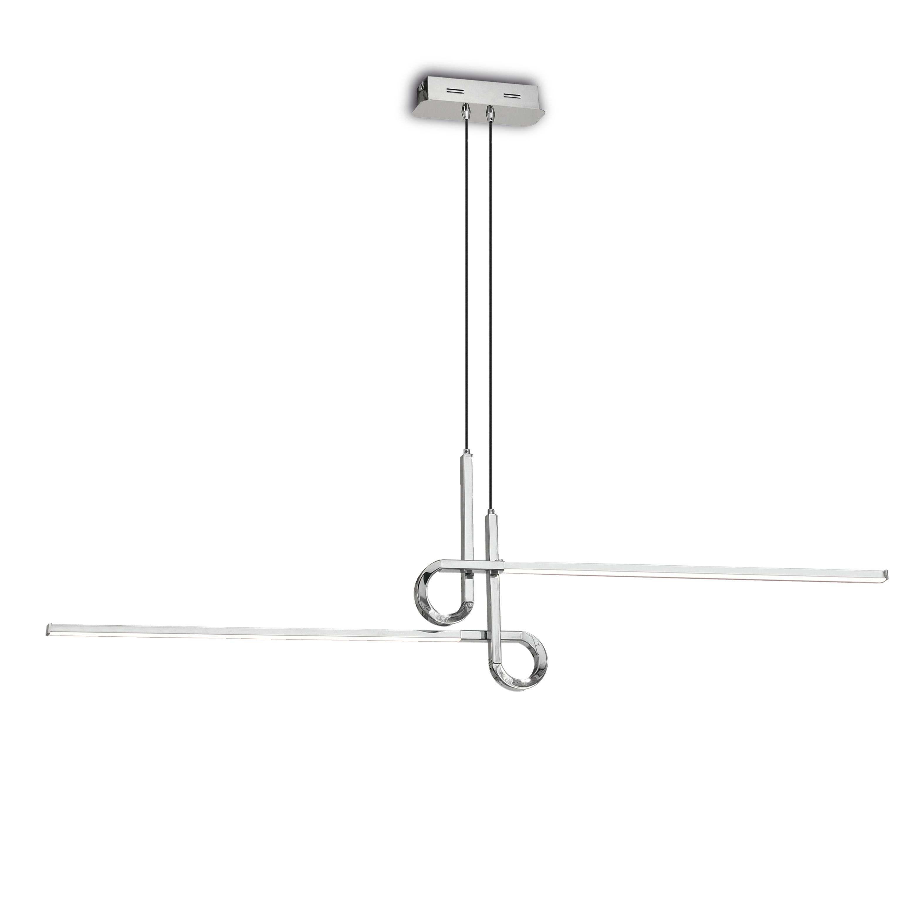 Изображение товара Люстра Mantra Cinto 6120 теплый белый свет цвет серебряный