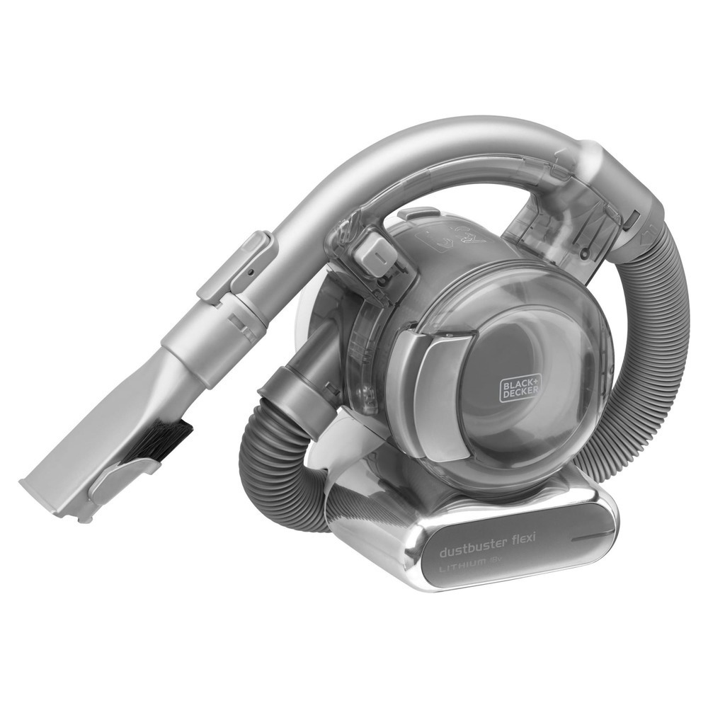 Изображение товара Аккумуляторный пылесос Black+Decker PD1820L с гибким шлангом и HEPA фильтром