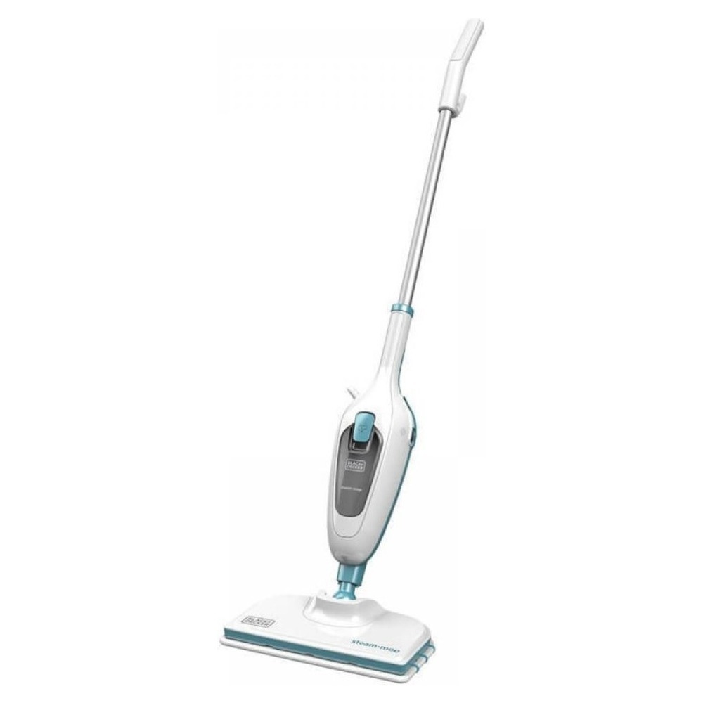 Изображение товара Паровая швабра BLACK + DECKER SteamMop+Lift&Reach FSM13E1-QS белая для дома