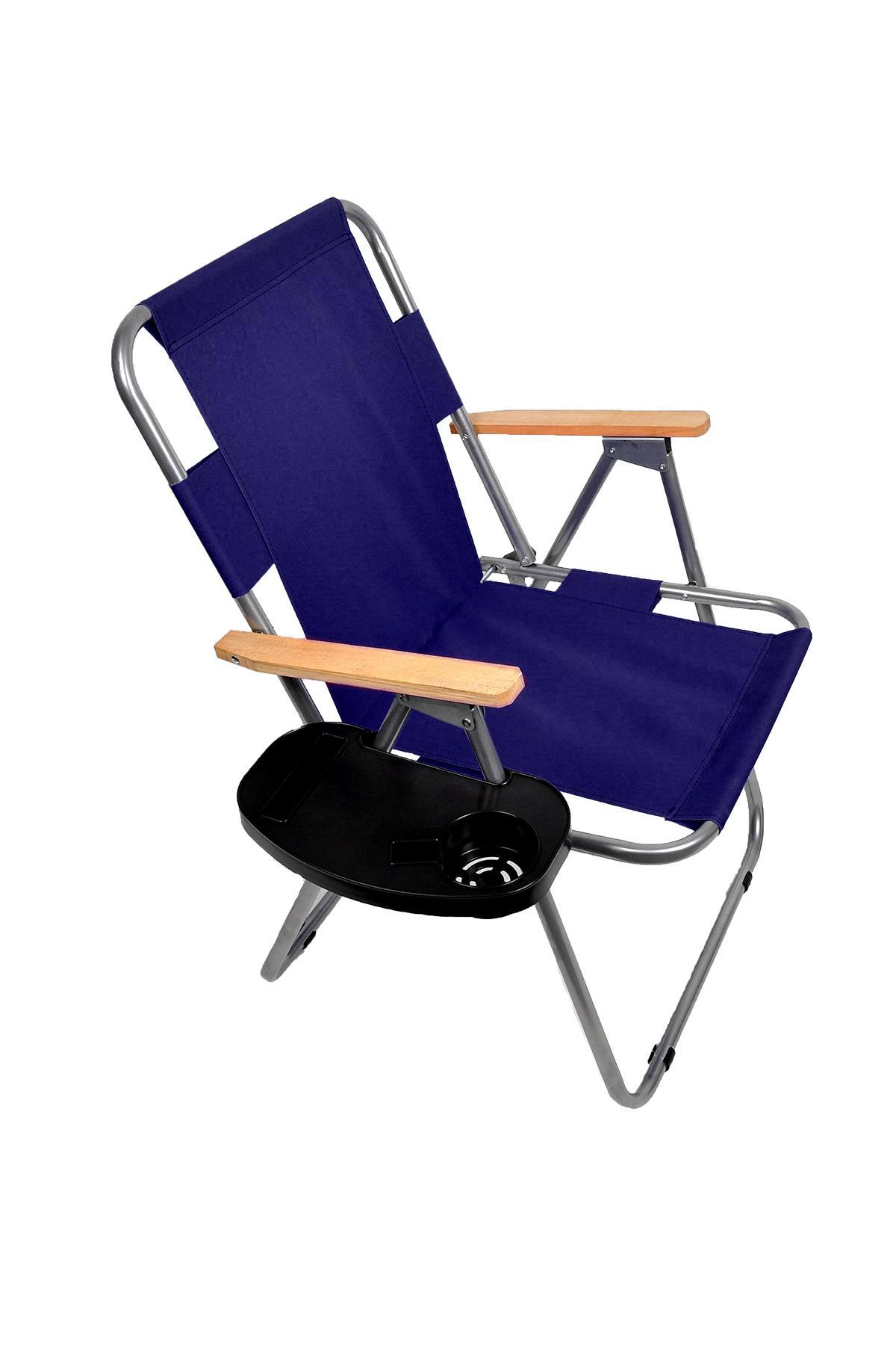 Изображение товара Складное туристическое кресло REKING Blue легкое и прочное для отдыха на природе