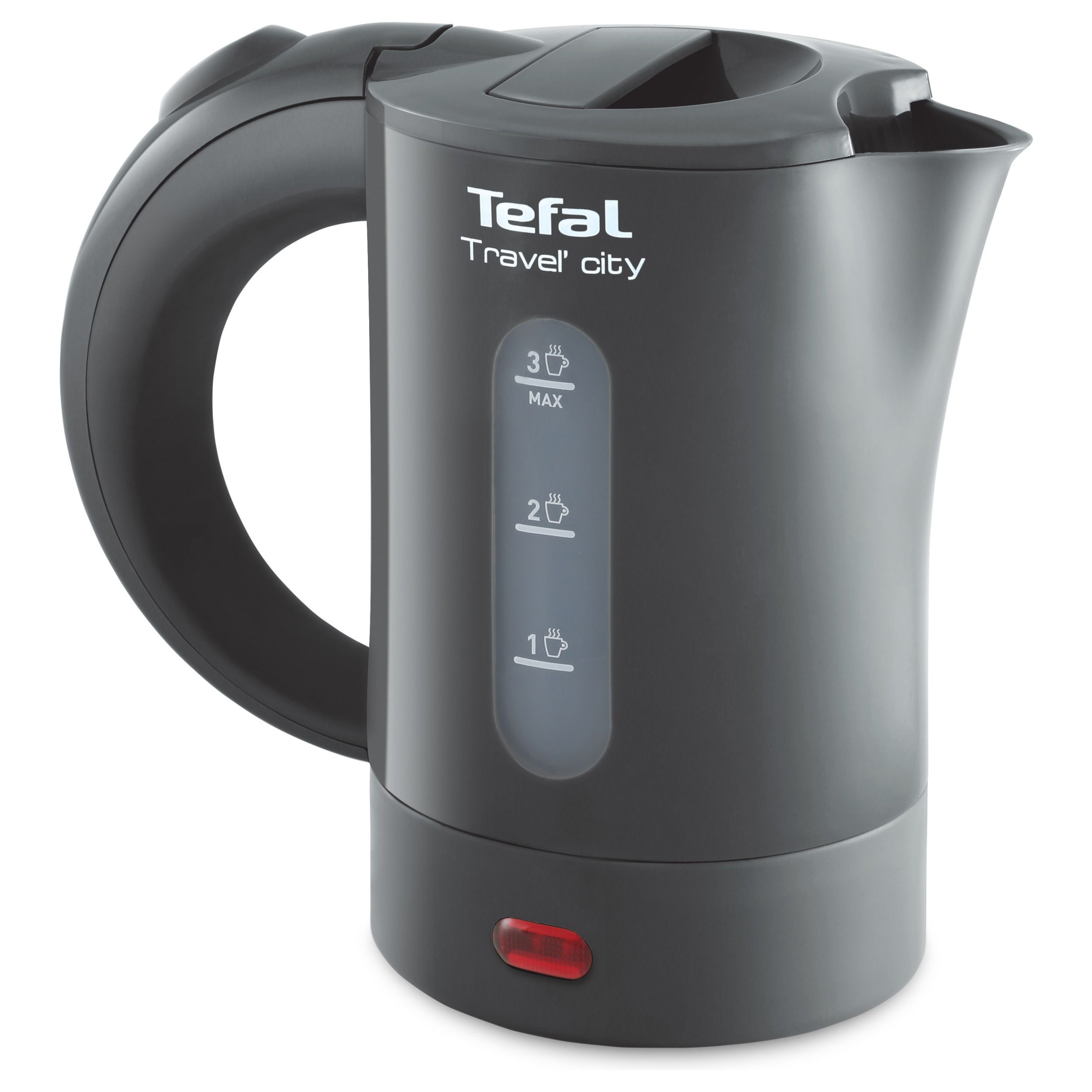 Изображение товара Электрический чайник Tefal 0.5 л пластик цвет серый KO120B30