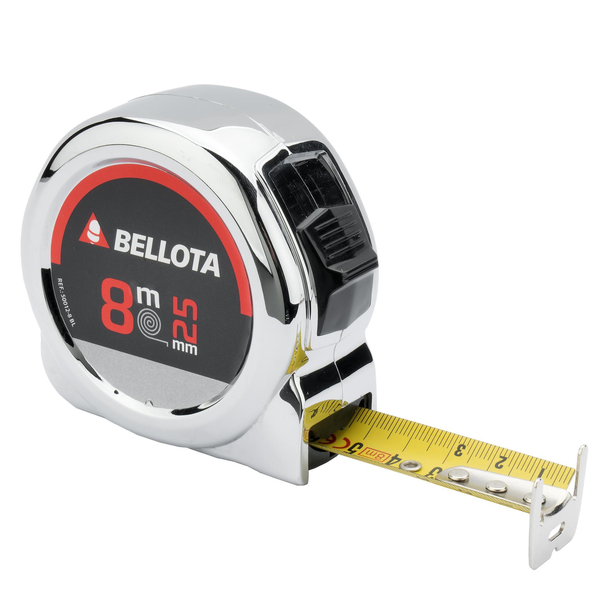 Изображение товара Рулетка Bellota 500128BL 8 м x 25 мм, двусторонняя шкала