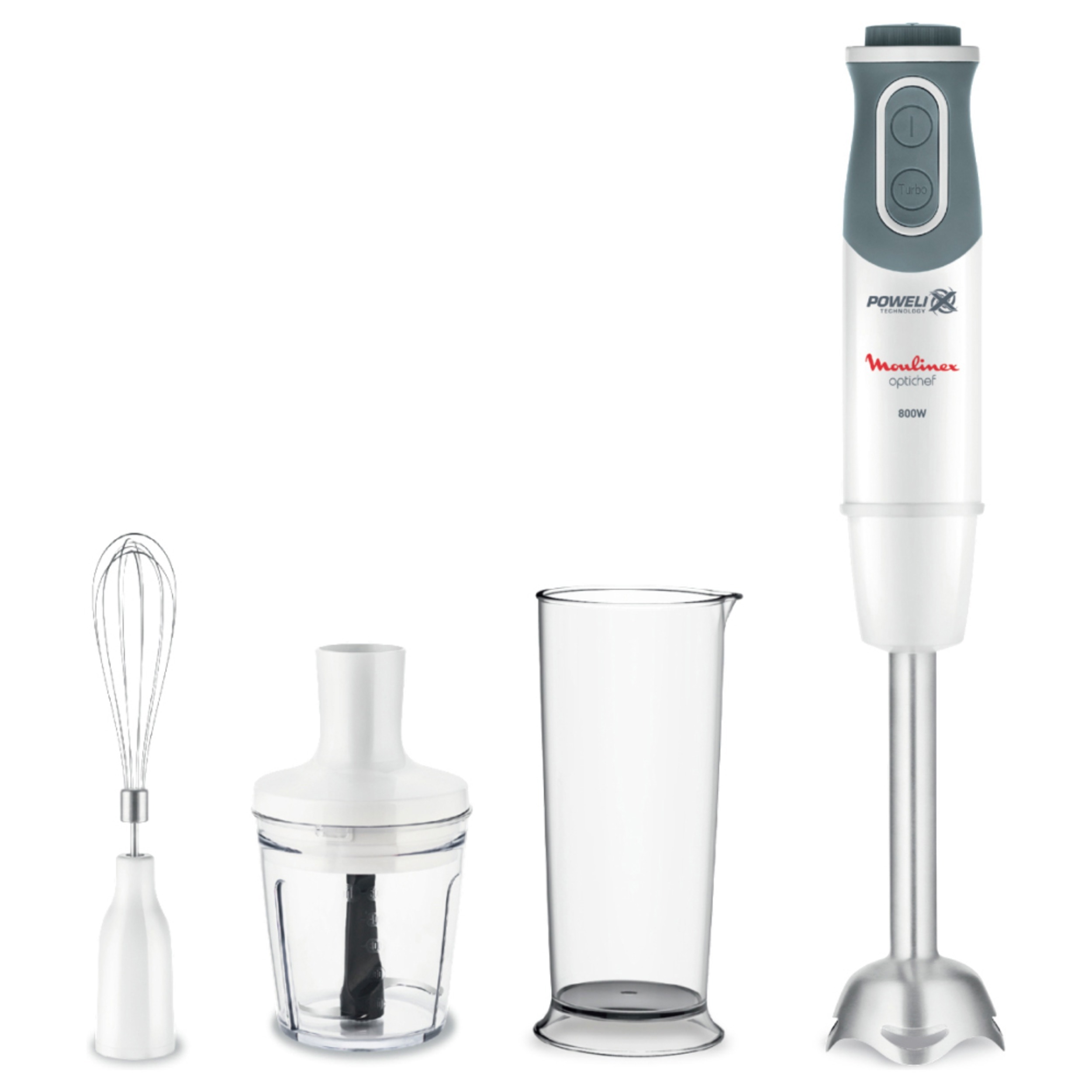 Изображение товара Погружной блендер Moulinex DD642132 10 скоростей цвет черный