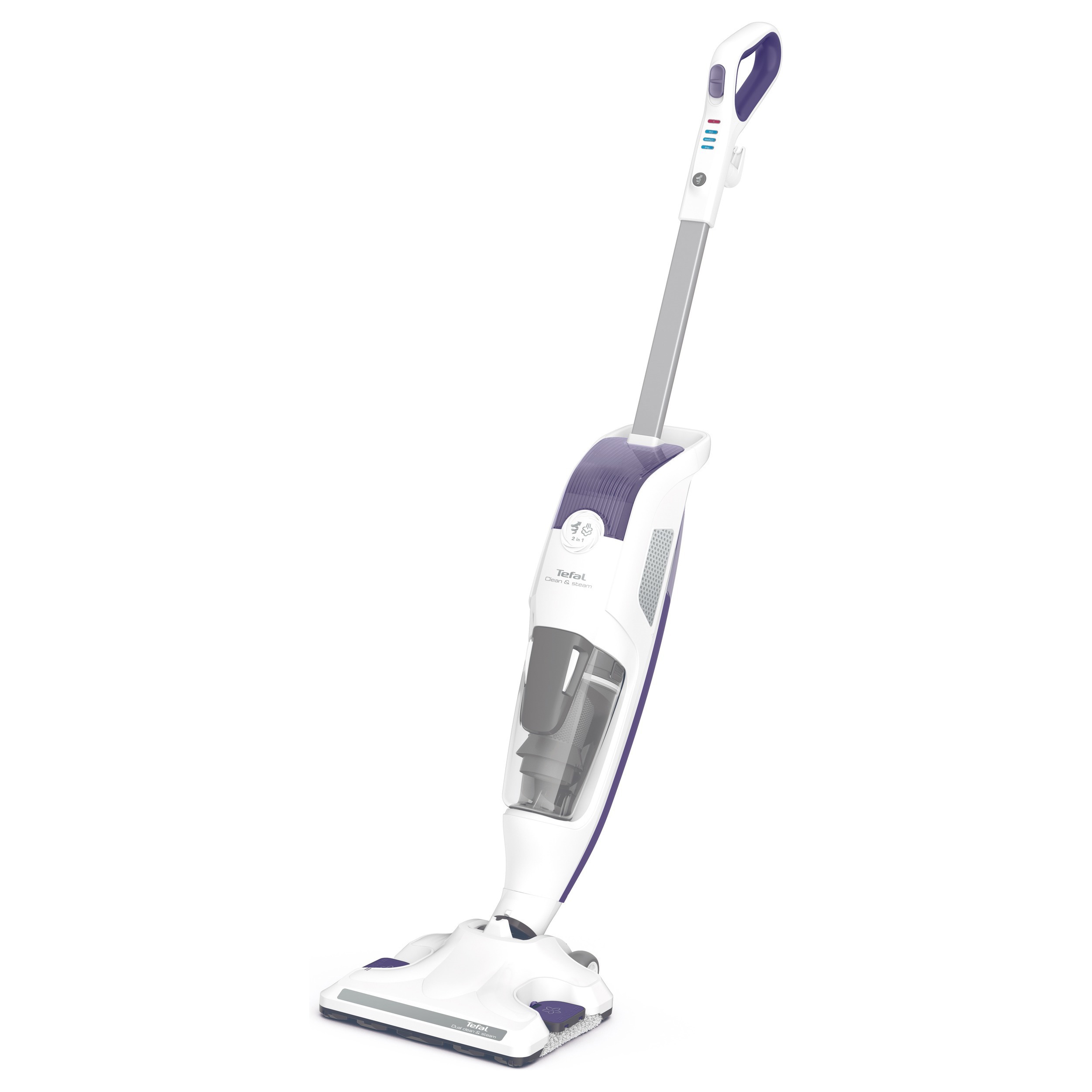 Изображение товара Пылесос паровой Tefal VP7751WH Clean & Steam революционный паровой пылесос