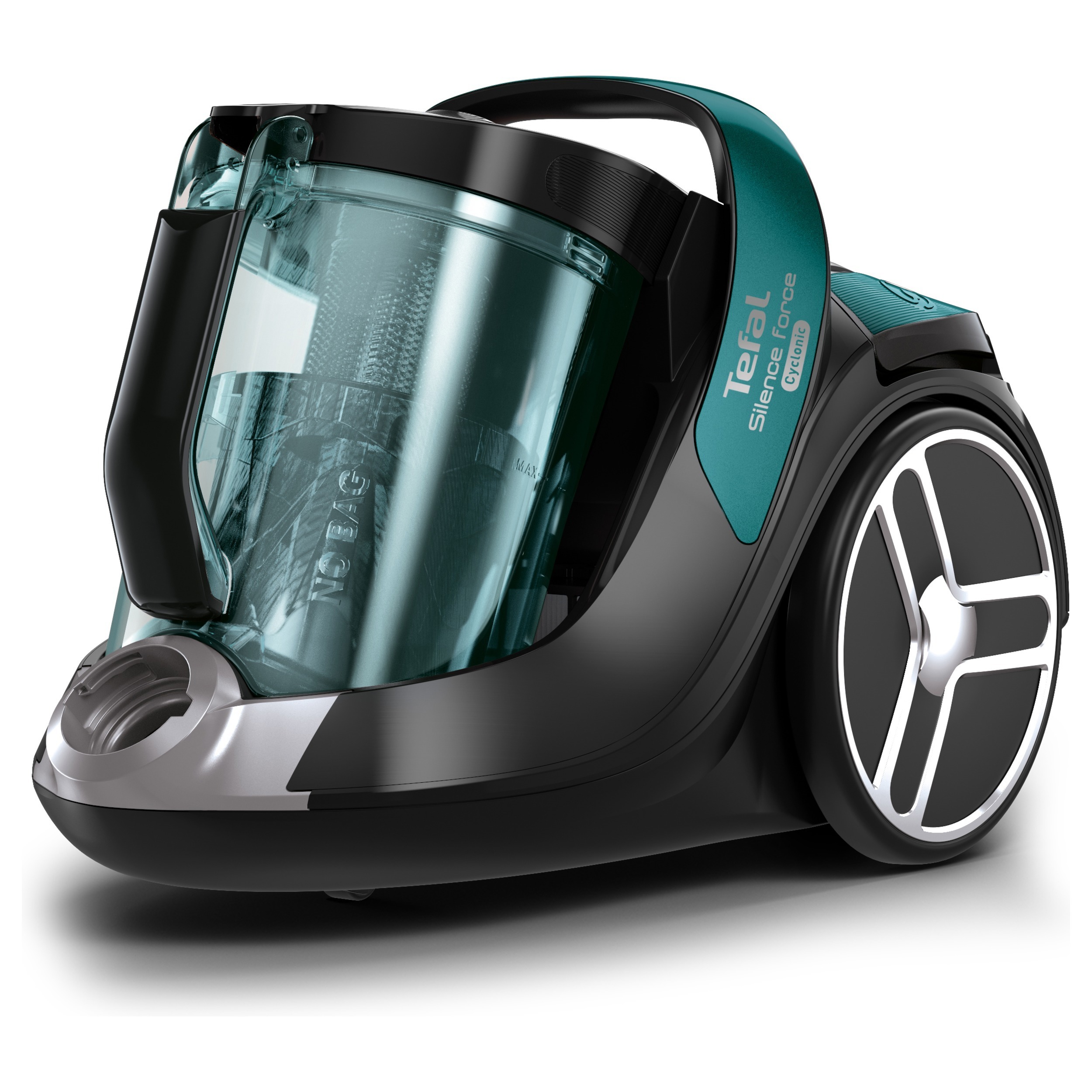 Изображение товара Пылесос Tefal TW7272EA Silence Force Cyclonic 550 Вт 2.5 л