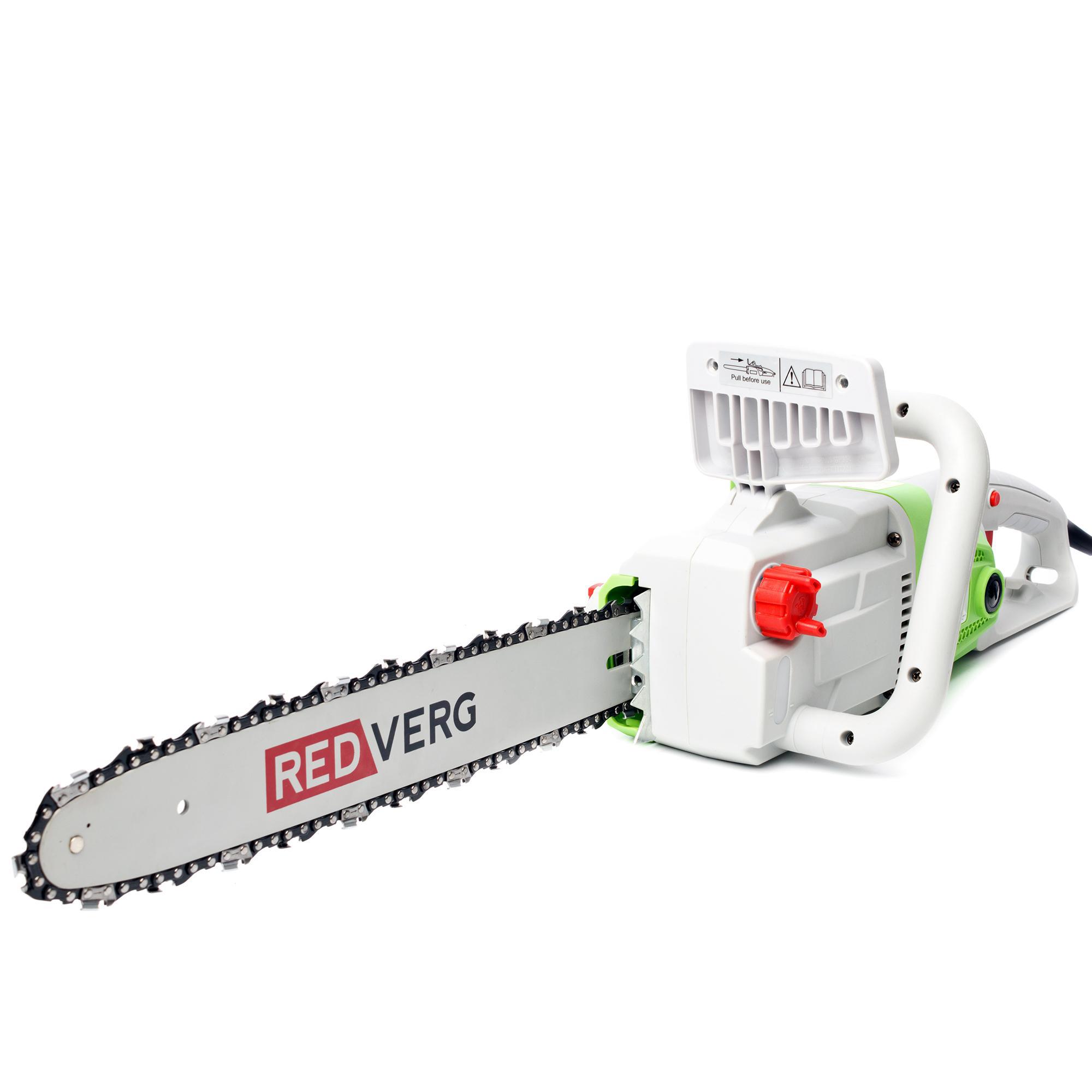 Изображение товара Электропила RedVerg RD-EC2200-16S 2200 Вт с тормозом цепи