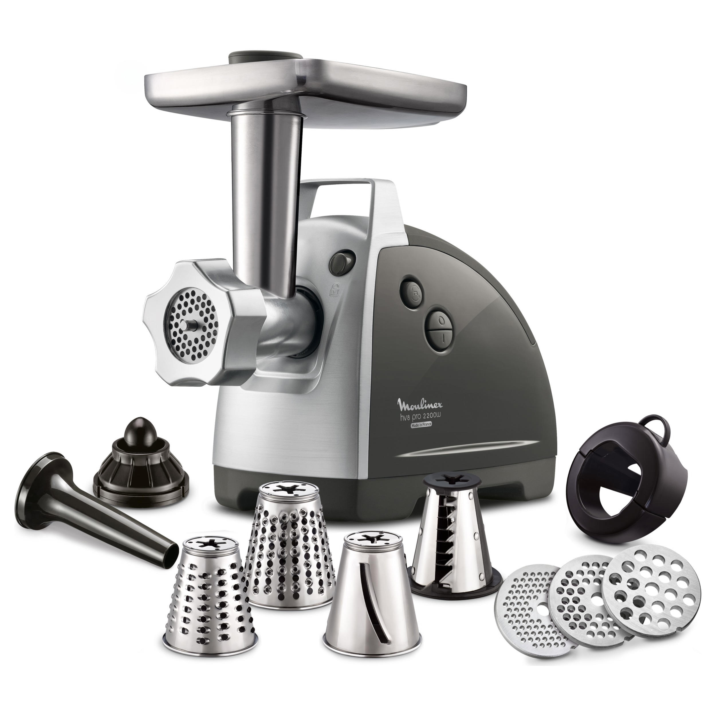 Изображение товара Мясорубка Moulinex HV8 Pro ME688832 мощная и многофункциональная для кухни