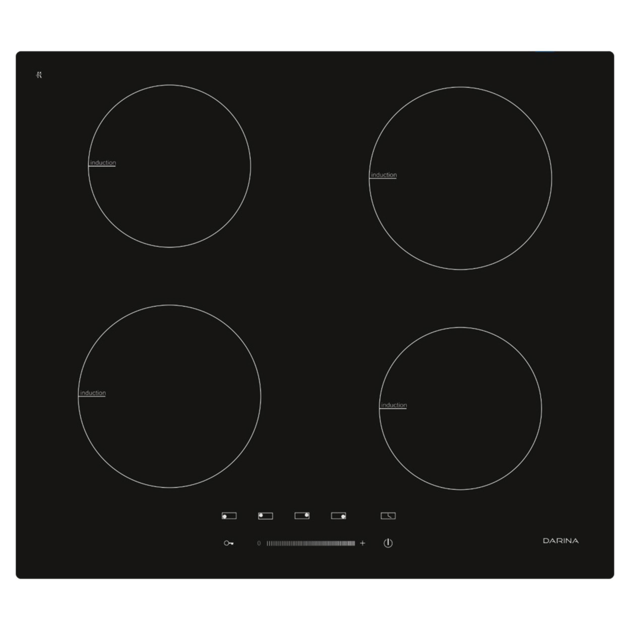 Изображение товара Индукционная варочная панель Darina 5P EI 313 B 4 конфорки черный Россия
